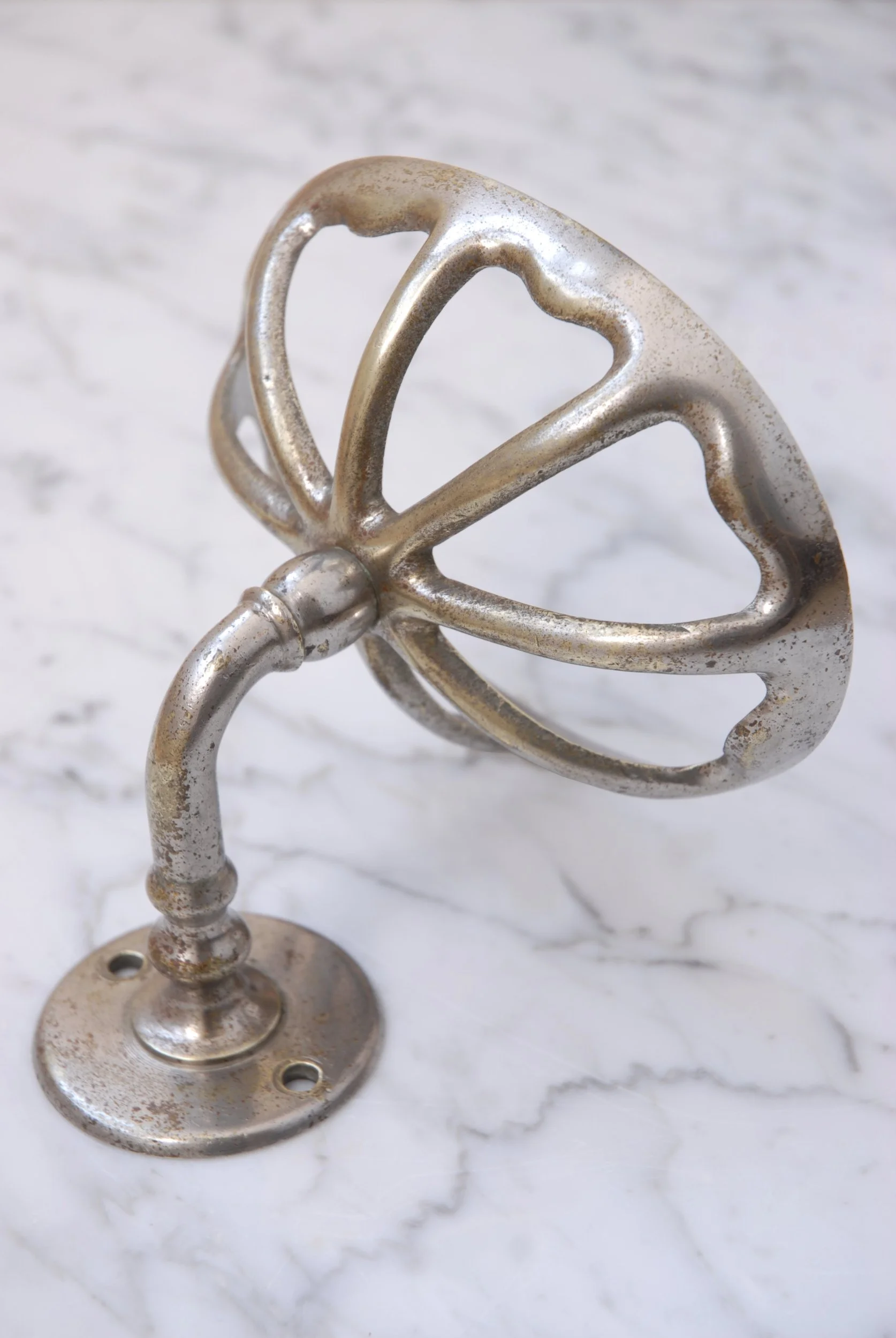 SIZED 1504 Nickel Brass Wall Mounted Soap Holder.JPG