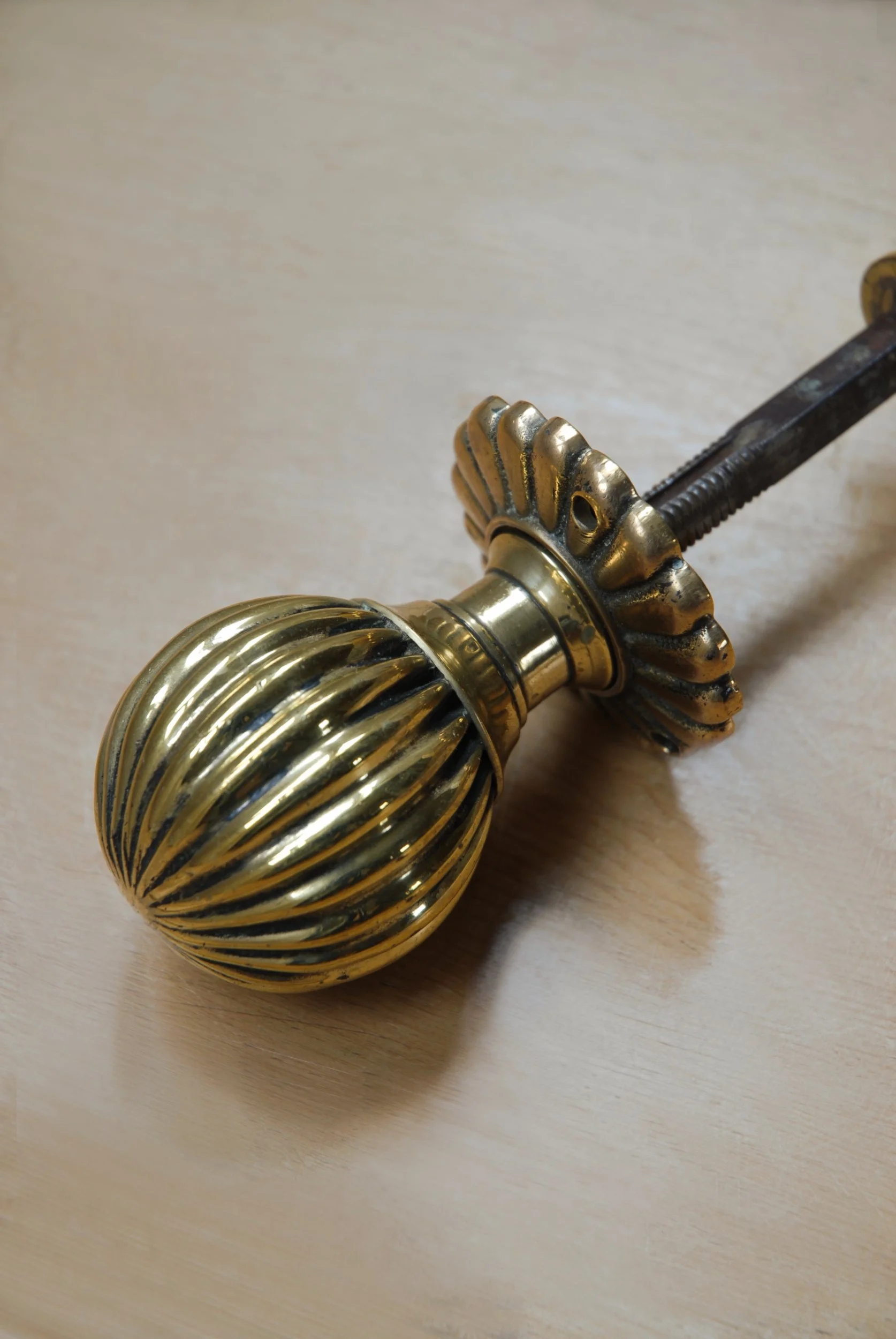 SIZED 1348 Victorian Antique Brass Handles.JPG