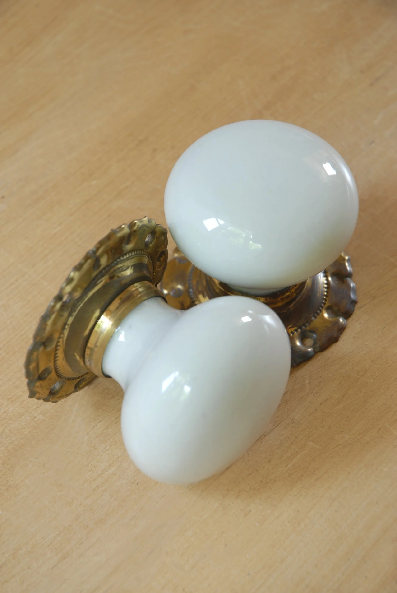 Ceramic  Victorian Door Knobs