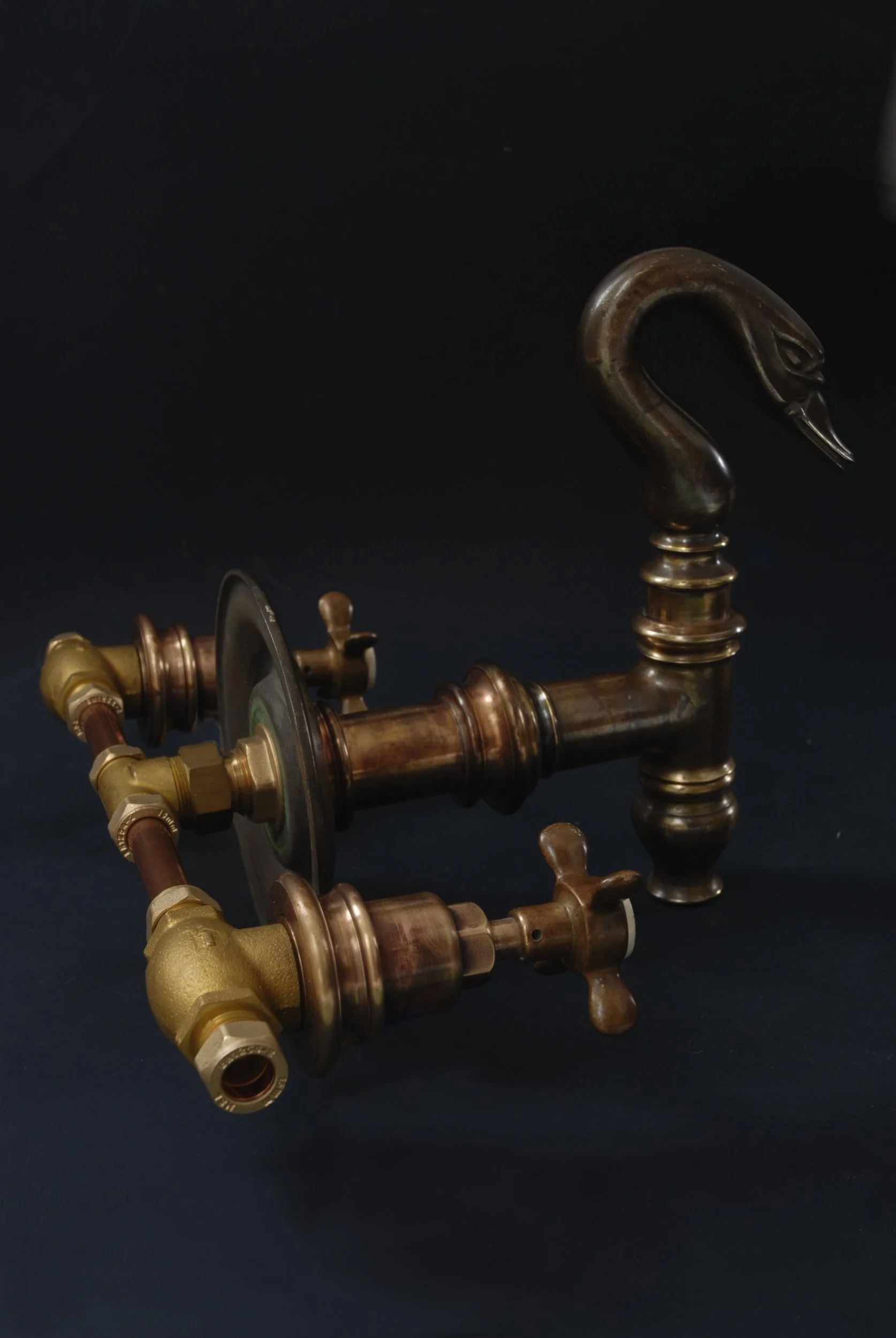SIZED 1567 Brass Swan Taps.JPG