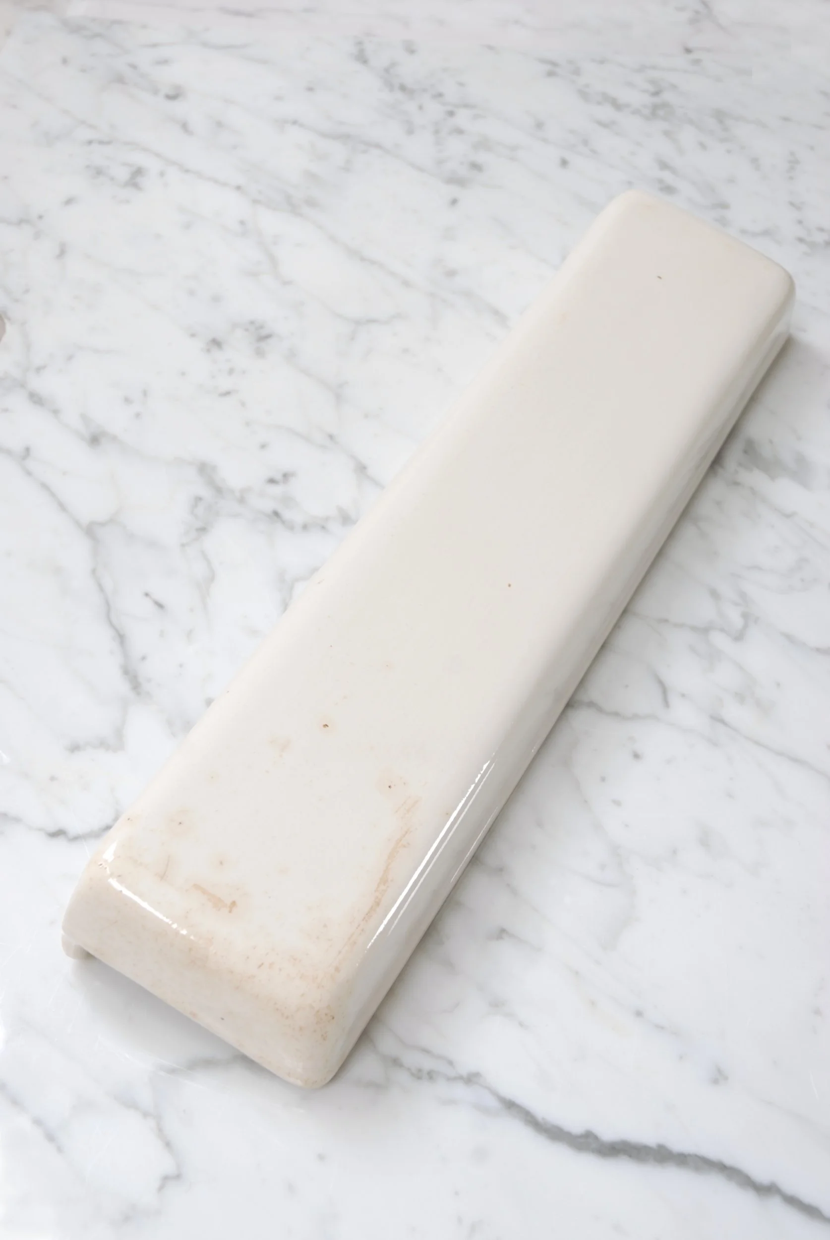SIZED 1577 Sarreguemines Ceramic Soap Dish Holder .JPG