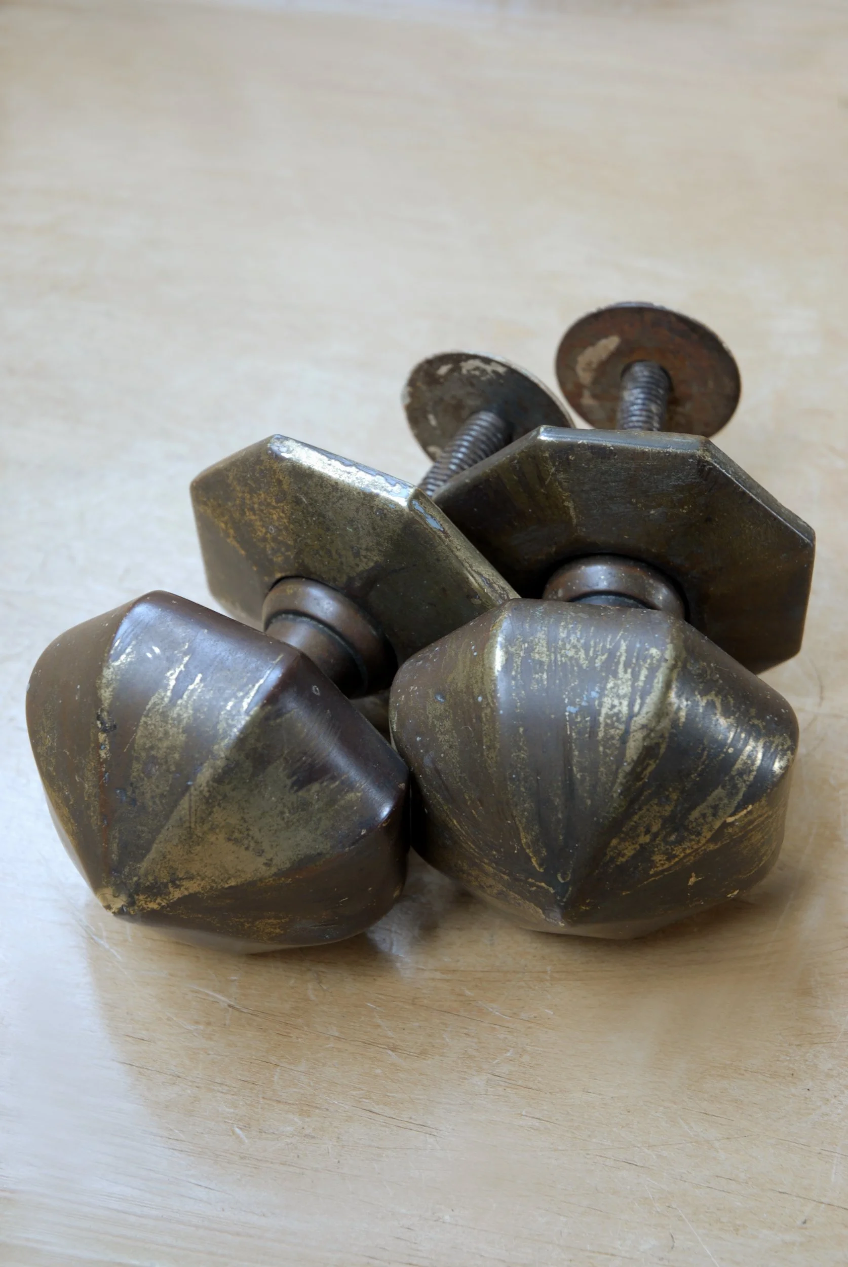 SIZED 1305 Antique Brass Pull Handles Waterandwooduk.JPG