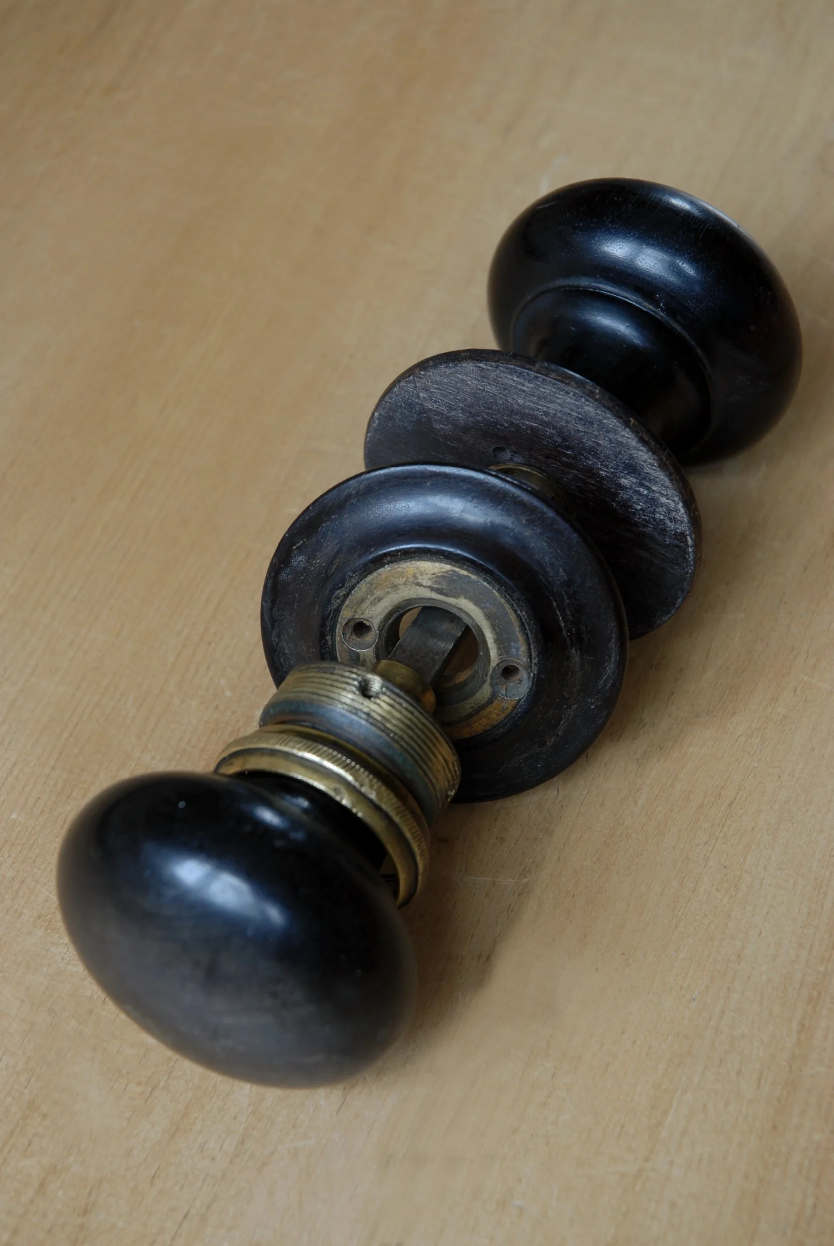 SIZED 1479 Brass Ebony Antique Handles.JPG