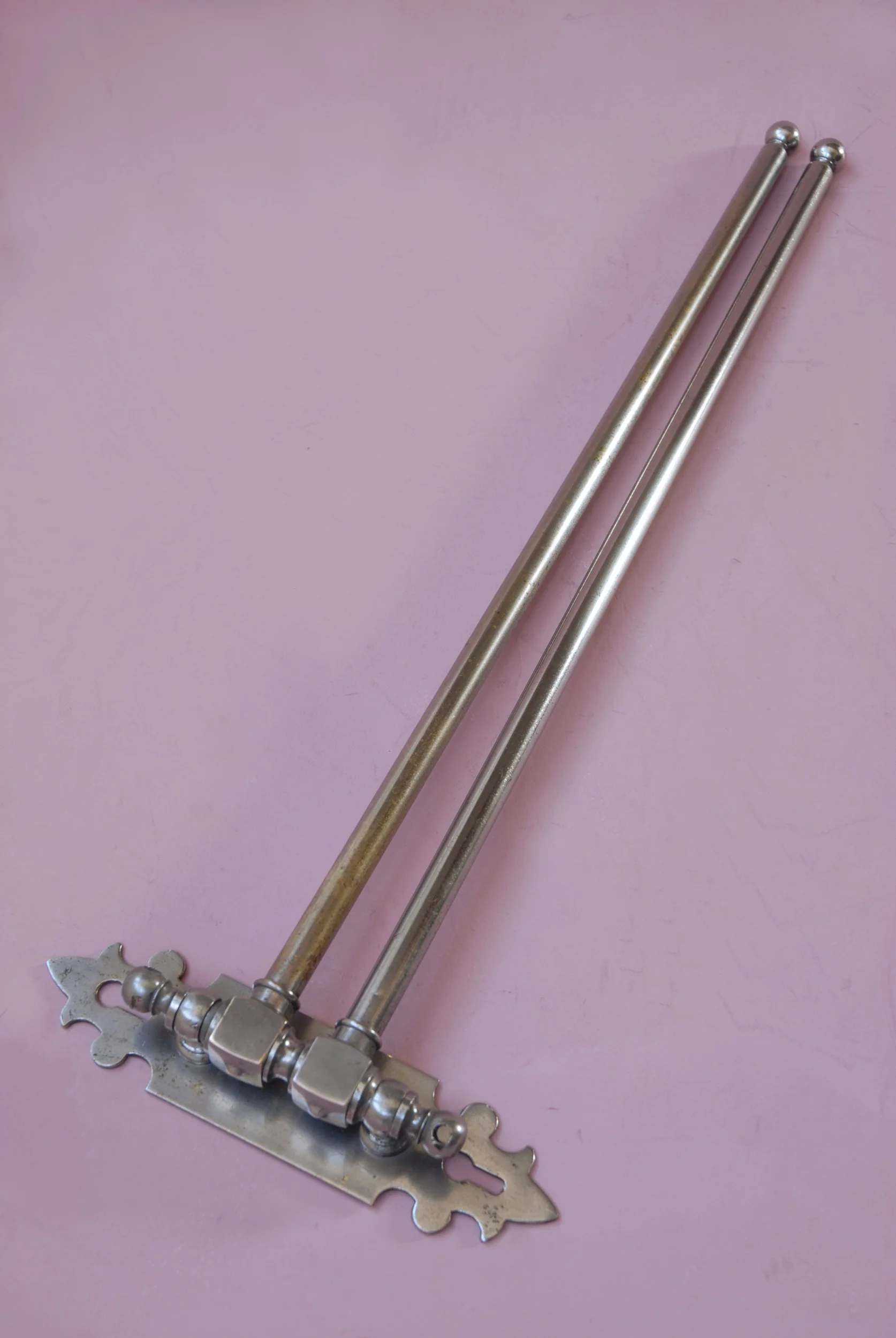 SIZED 1491 Nickel HB Paris Towel Rail Bar.JPG