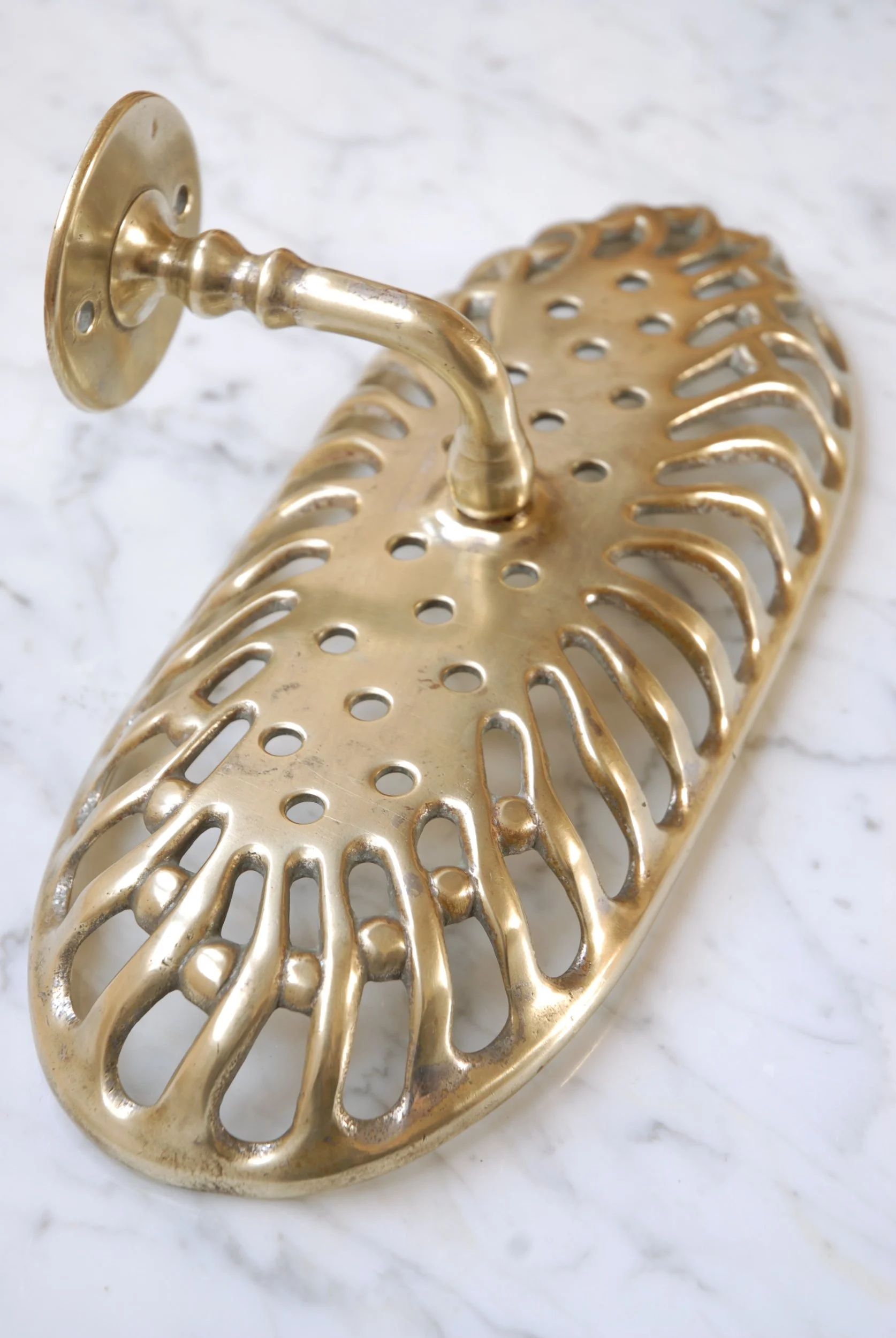 SIZED 1363 Brass Soap Dish.JPG