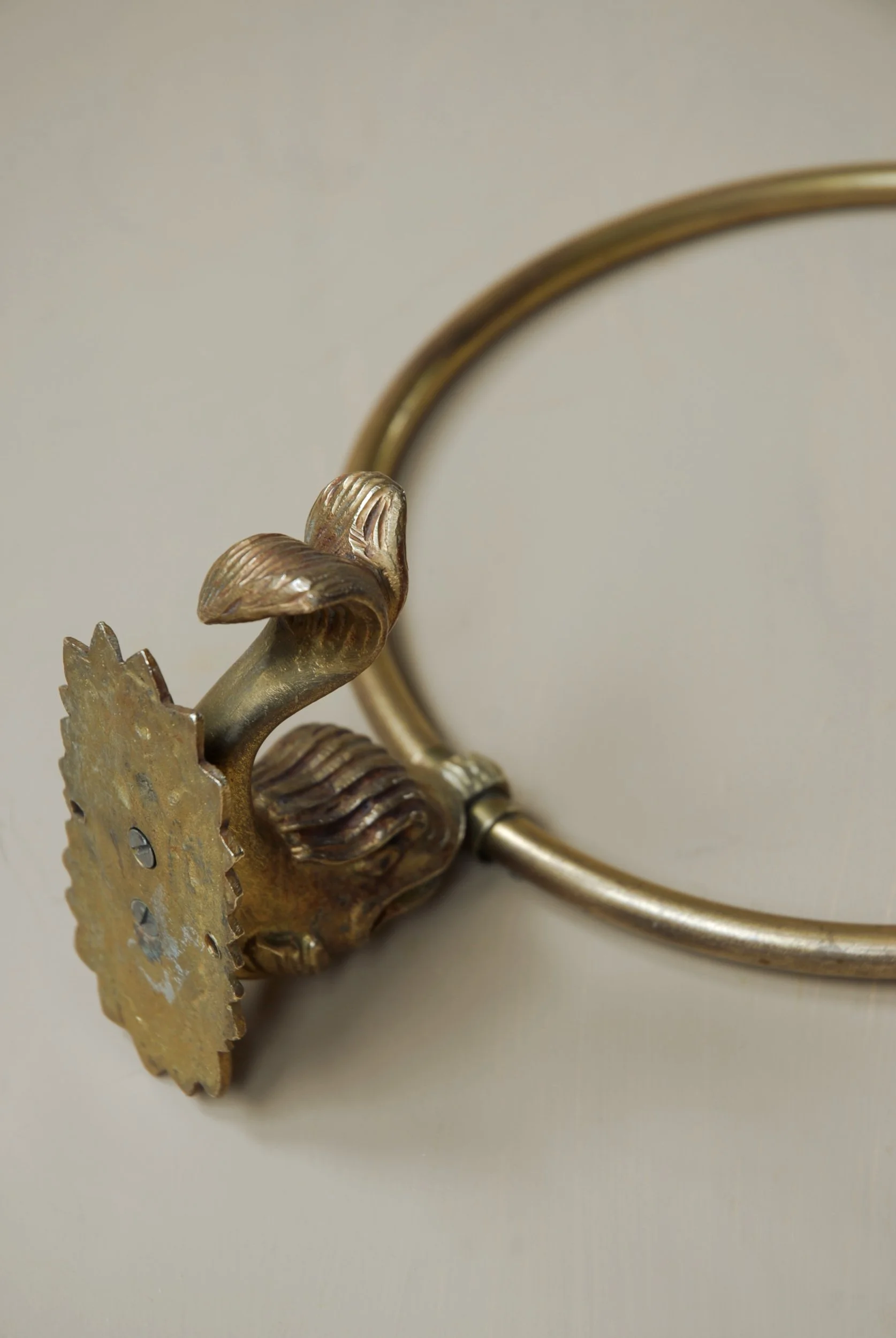 SIZED 1521 Vintage Brass Towel Loop.JPG