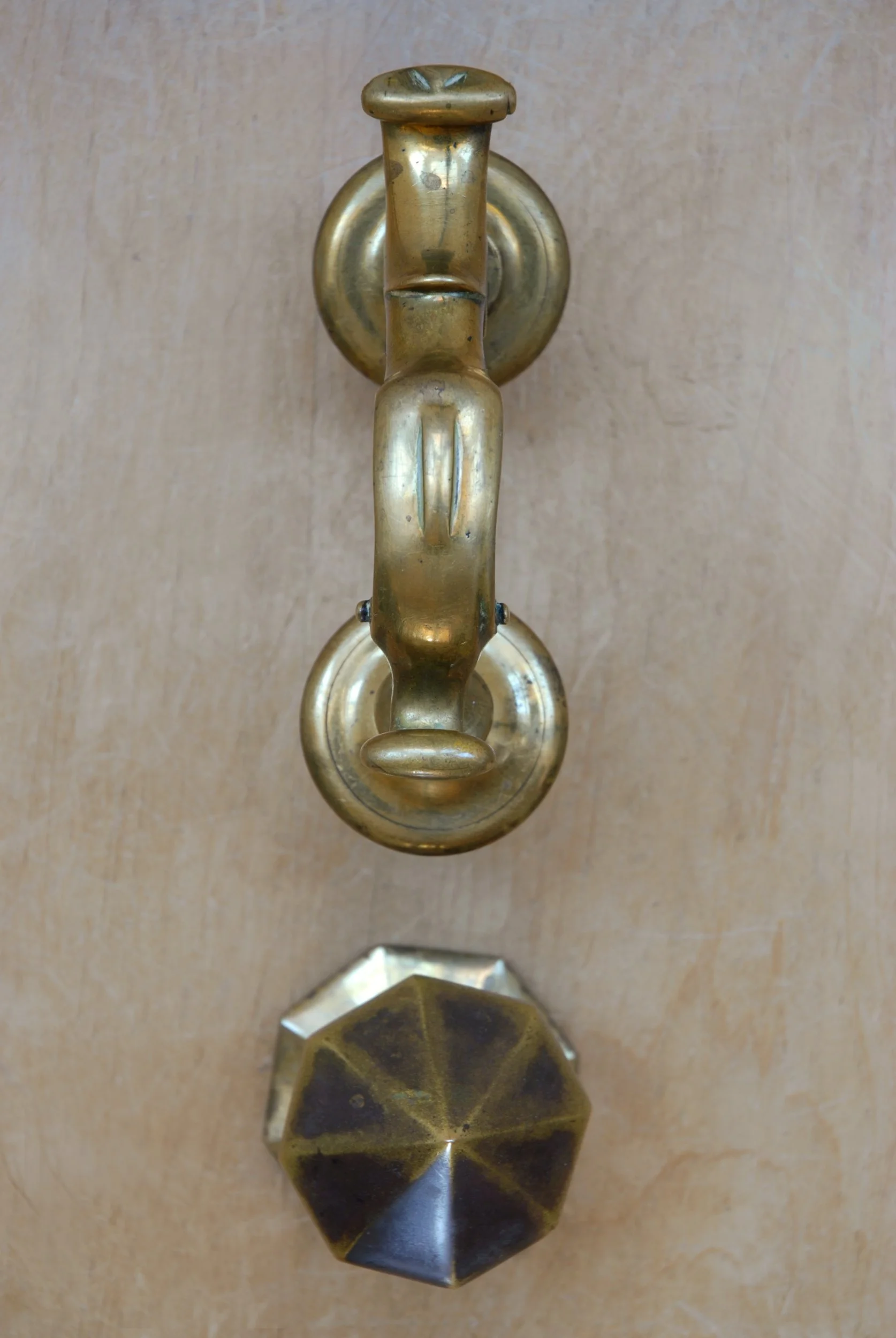 Georgian Doctors Door Knocker & Brass Pull
