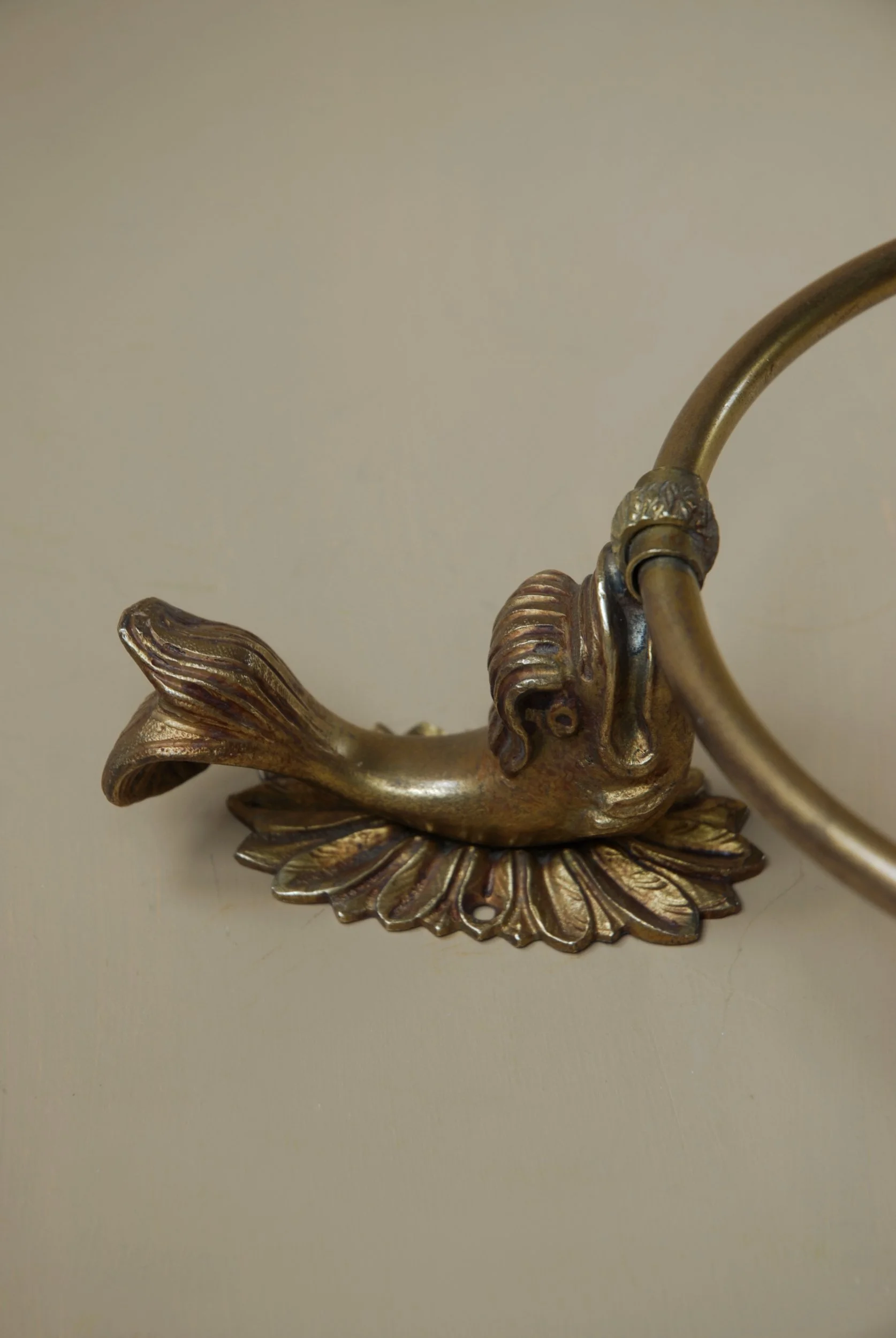 SIZED 1521 Brass Towel Loop Fish.JPG