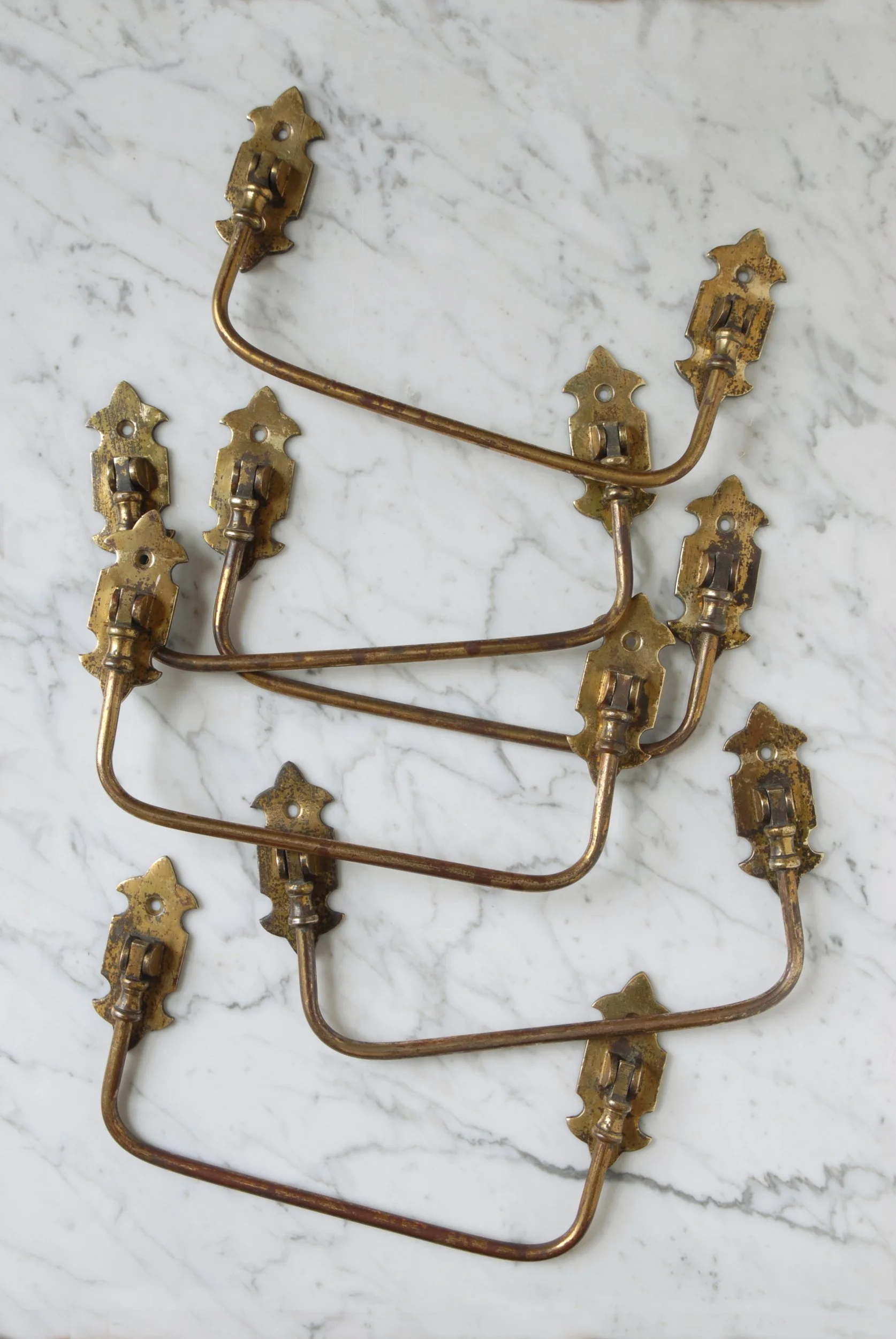 SIZED 1509 Brass Towel Rails Antique Waterandwooduk.JPG