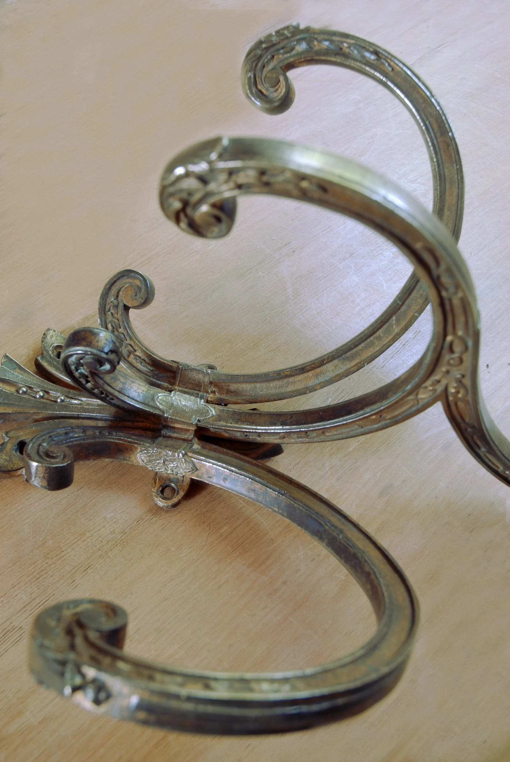 SIZED 1402 Large Antique Robe Hook.JPG