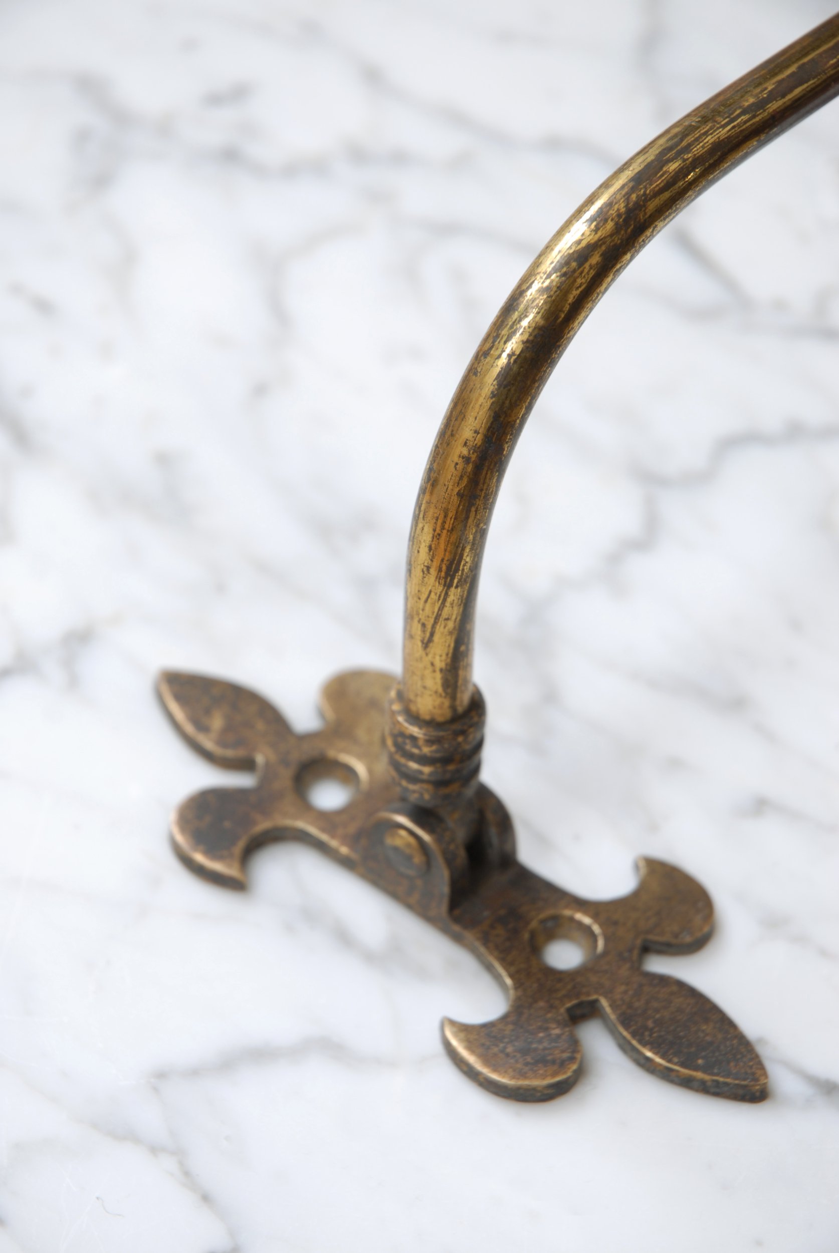 SIZED 1459 Antique Brass Towel Rail.JPG