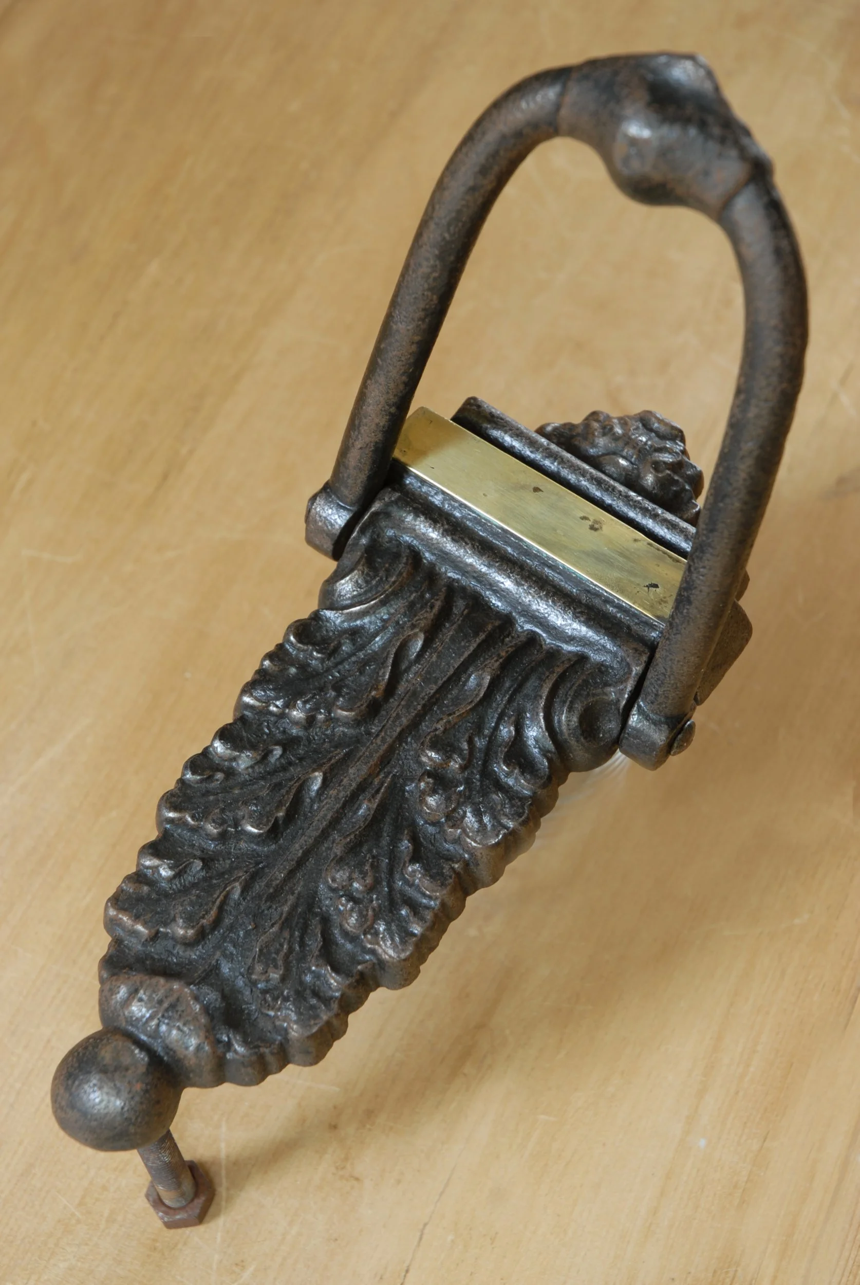 SIZED 1420 Victorian Antique Door Knocker.JPG