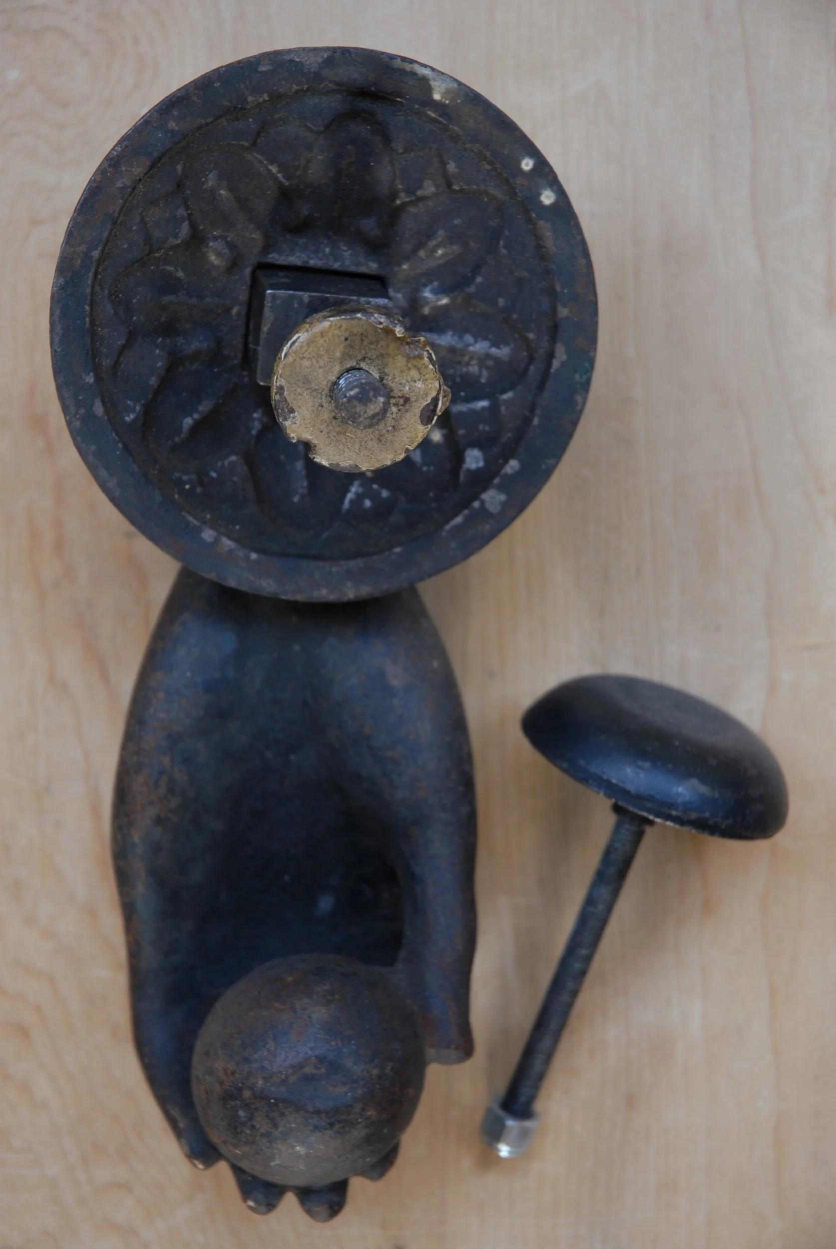 SIZED 1342 Hand Antique Door Knocker.JPG