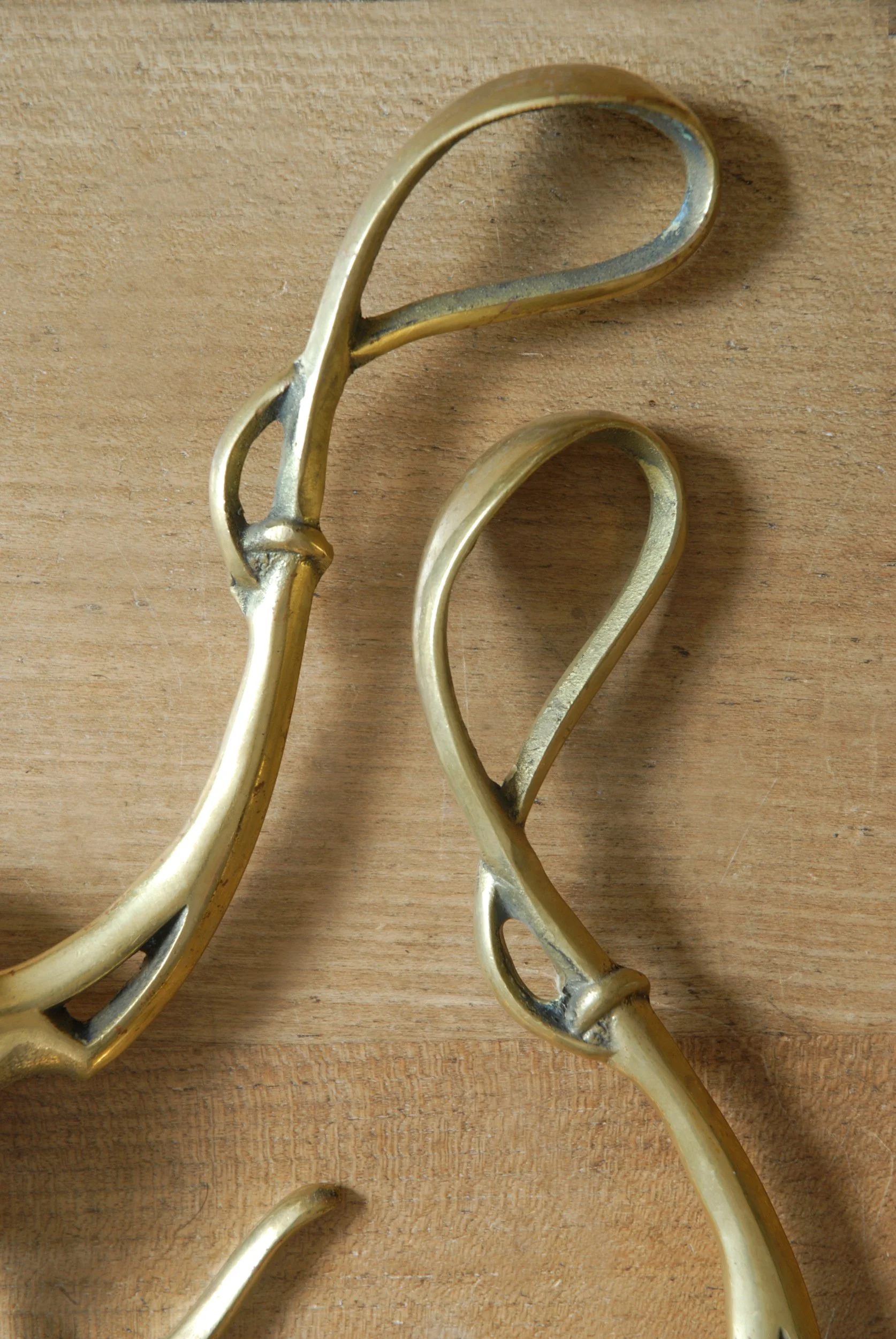 SIZED 1598 Brass Art Nouveau Hook.JPG