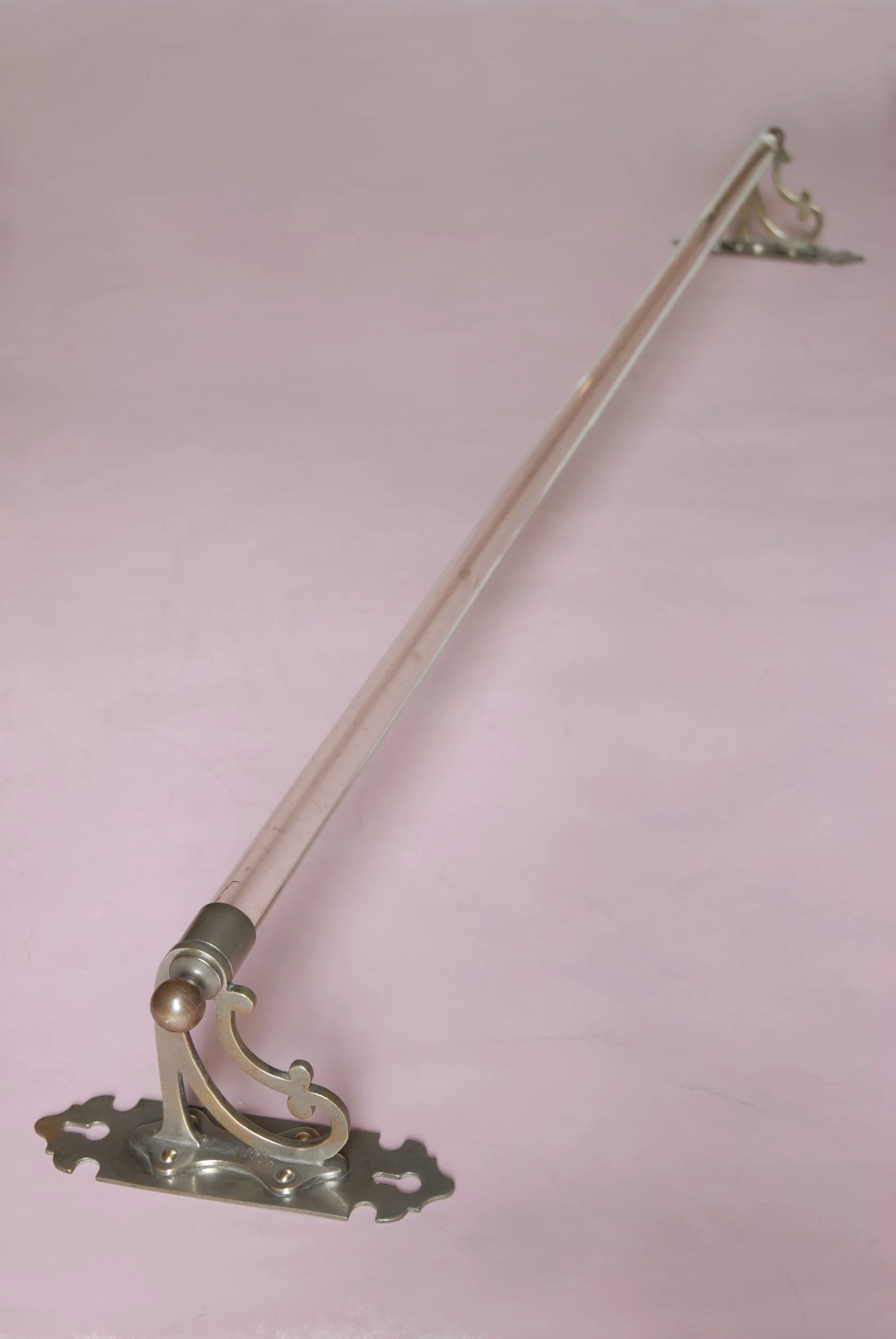 Very Long French Glass Towel Rail