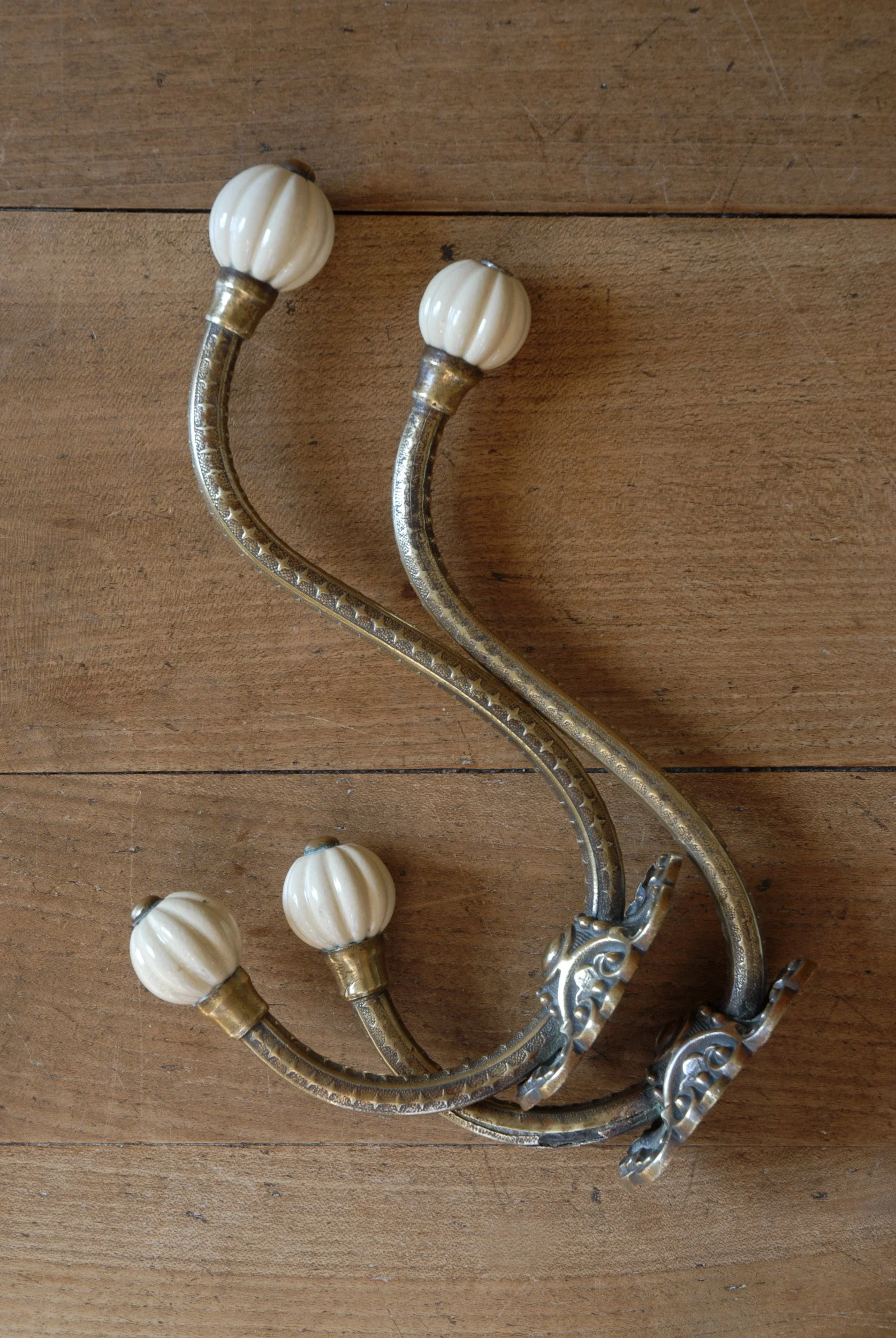 SIZED 1611 Brass Coat Hooks Victorian.JPG
