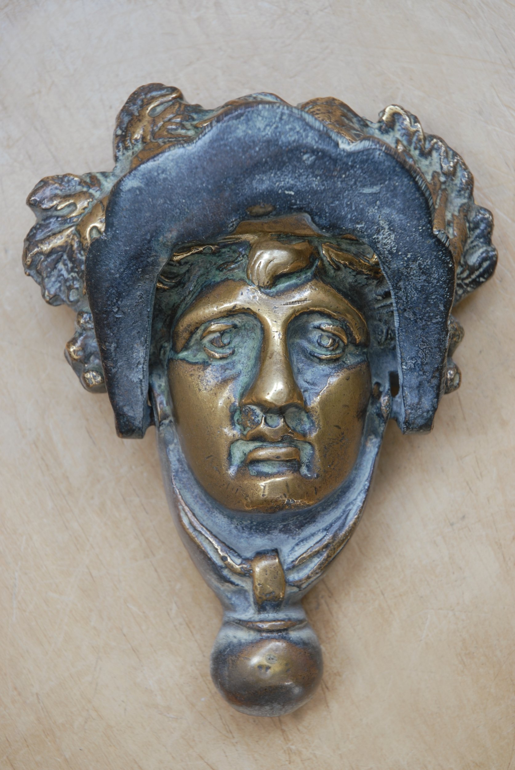 SIZED 1299 Georgian Door Knocker Waterandwooduk Bronze.JPG