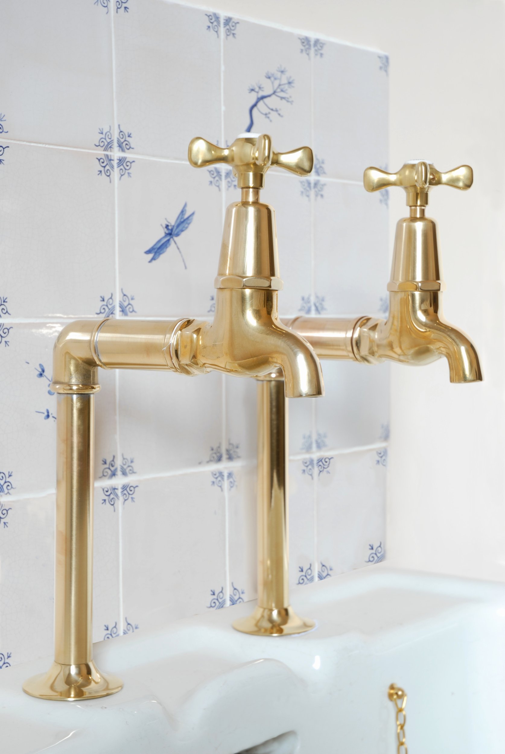 Water & Wood Brass Bib Taps