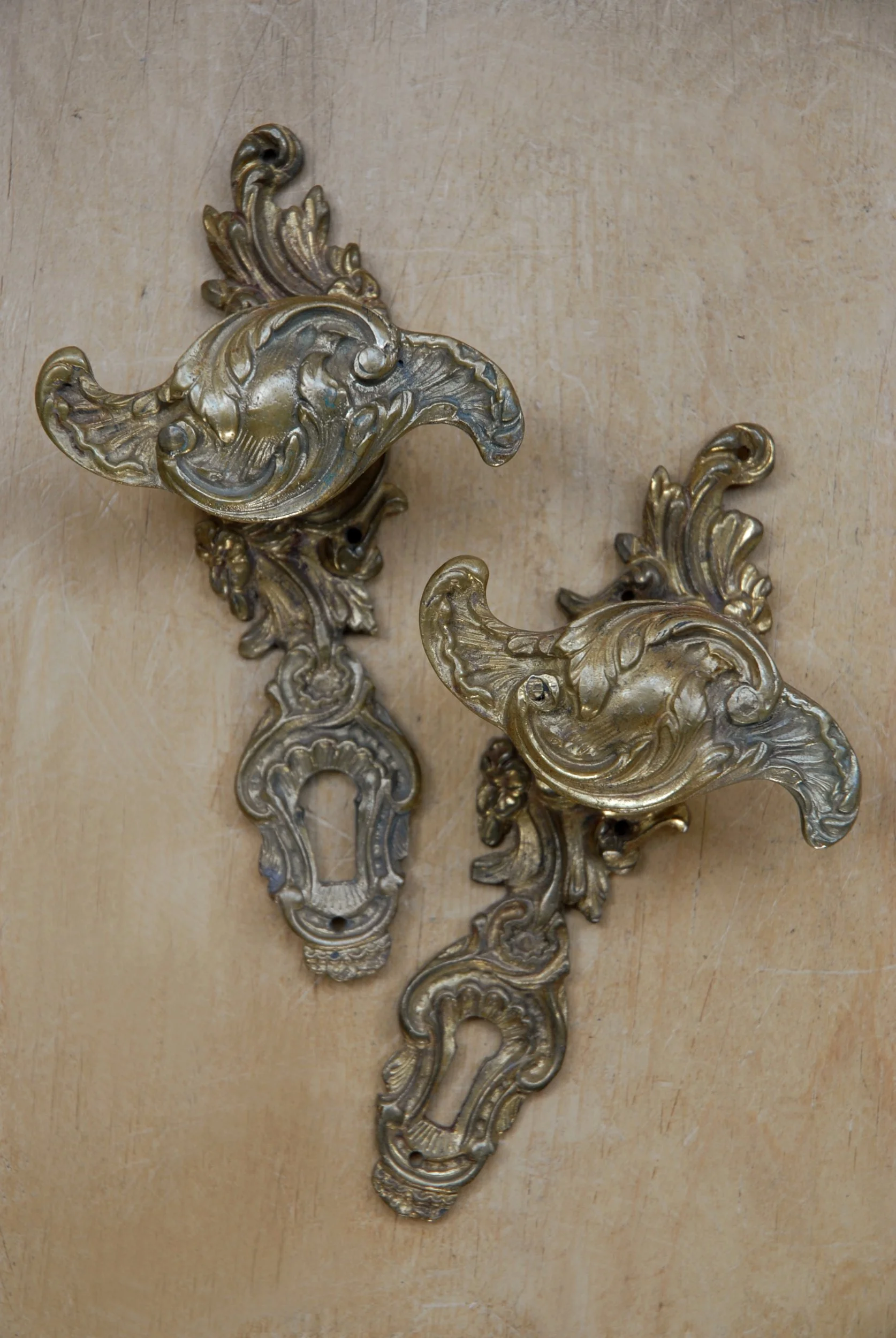 x1 Pair Of French Rococo Handles - 2 Pairs Available