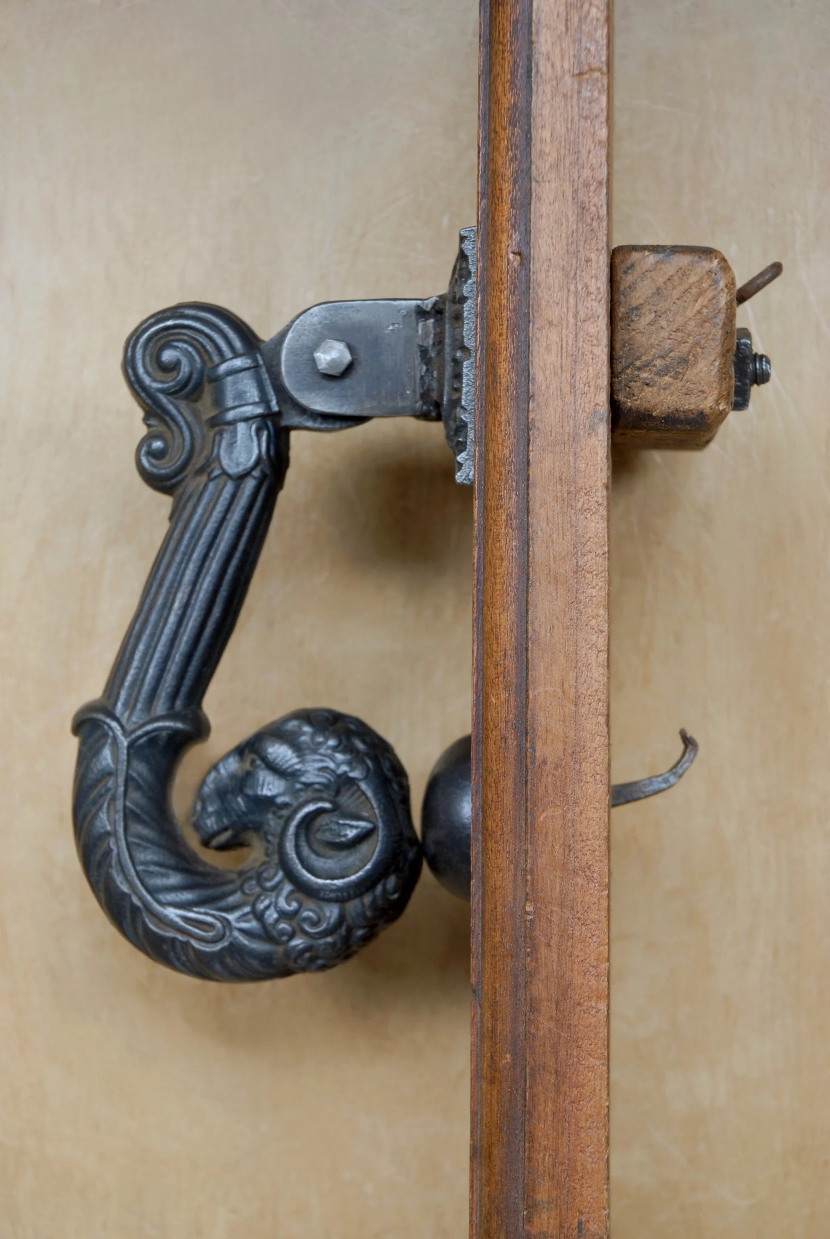 SIZED 1377 French Antique Door Knocker.JPG