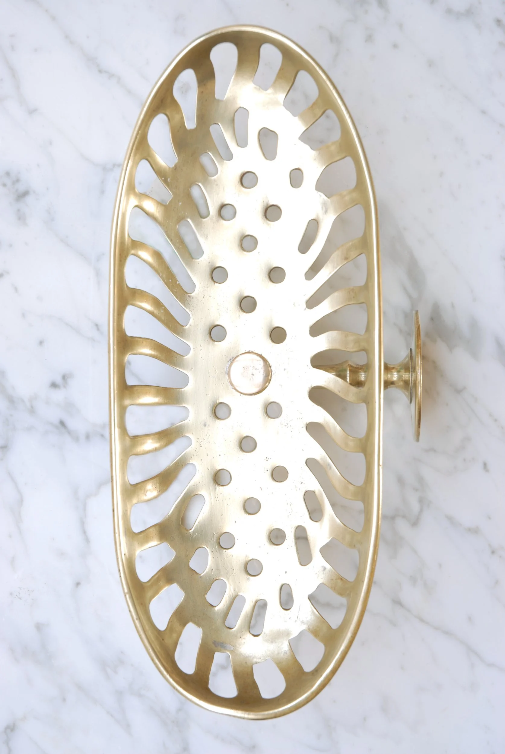 SIZED 1363 Brass Brush Holder Antique.JPG