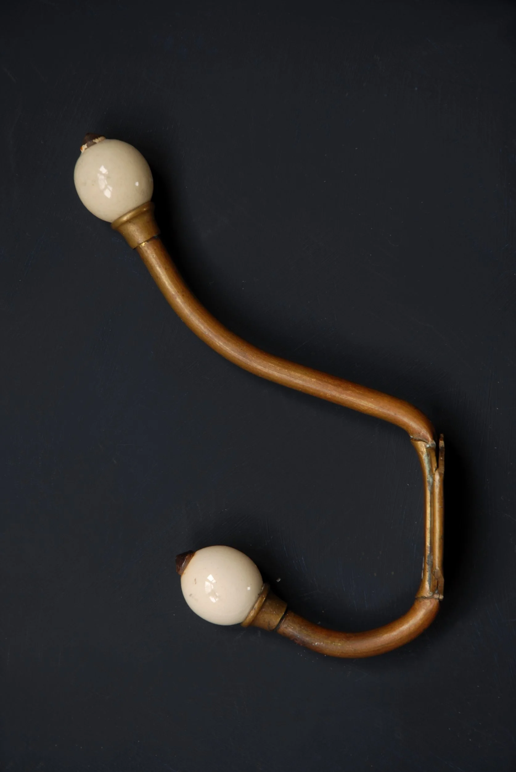 SIZED 1546 Brass Ceramic Coat Hook Waterandwooduk.JPG
