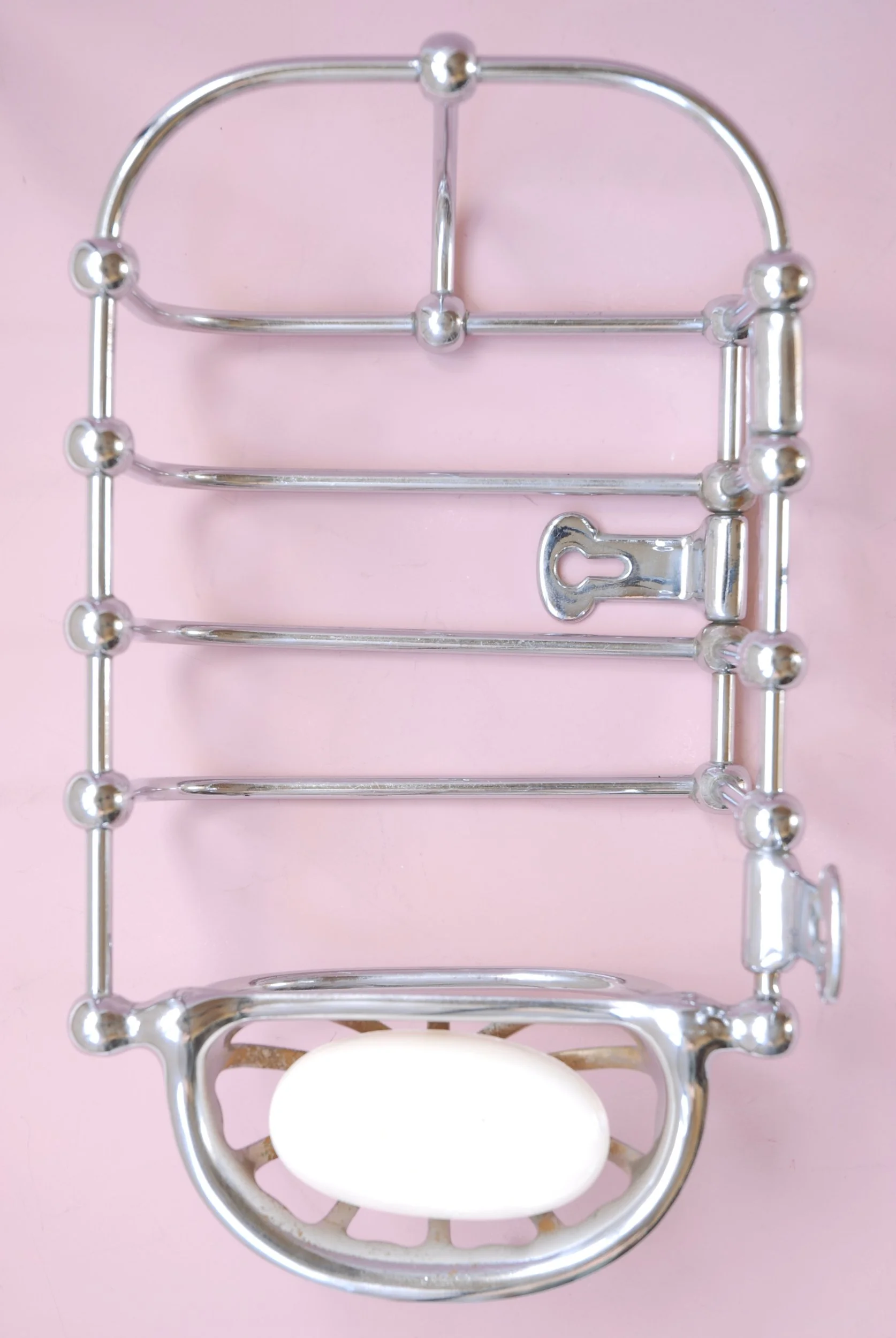 Wall-fixing Large Sponge & Soap Basket