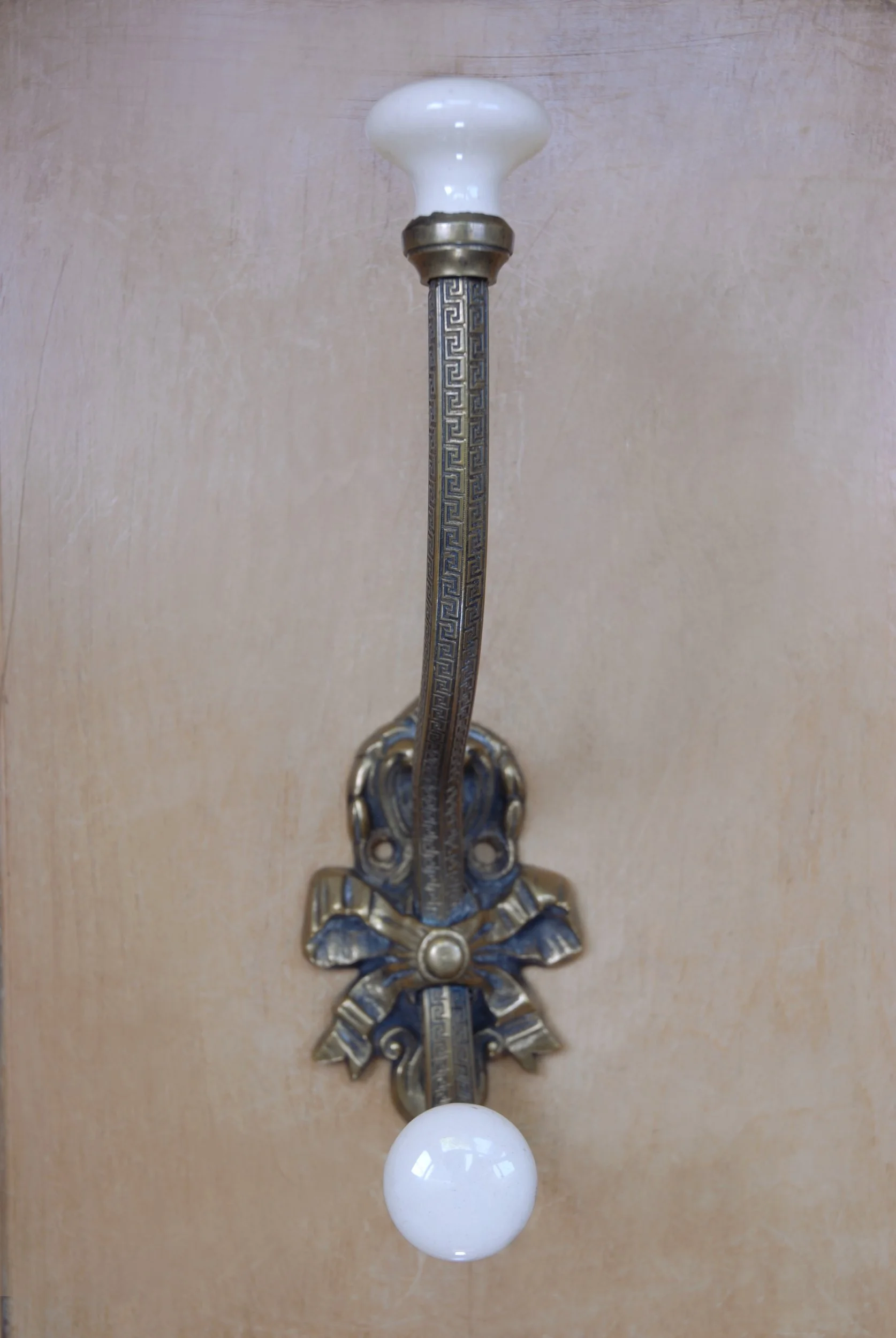 SIZED 1394 Brass French Gilt Hook Ceramic.JPG