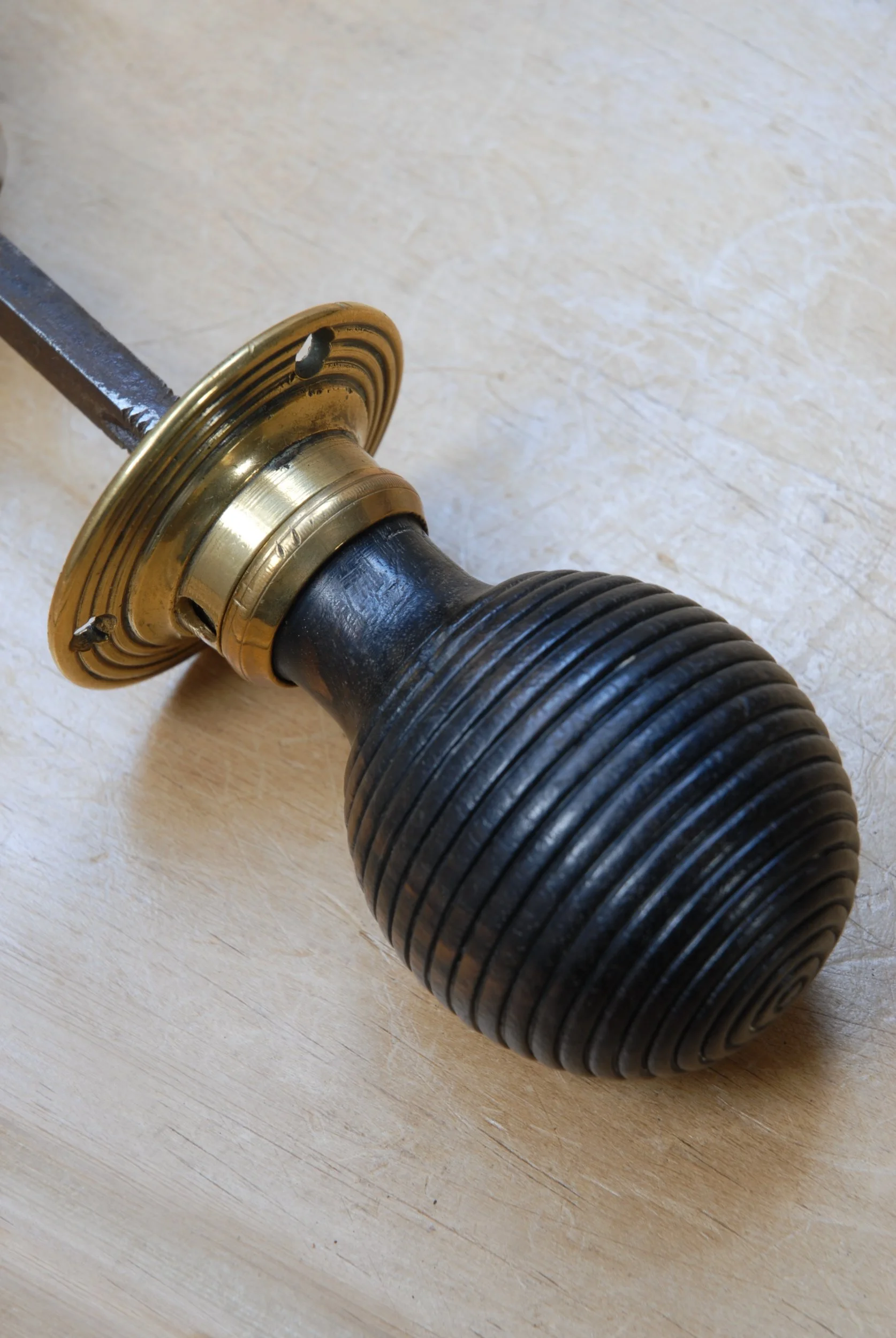SIZED 1277 Victorian Ebony Door Knobs.JPG