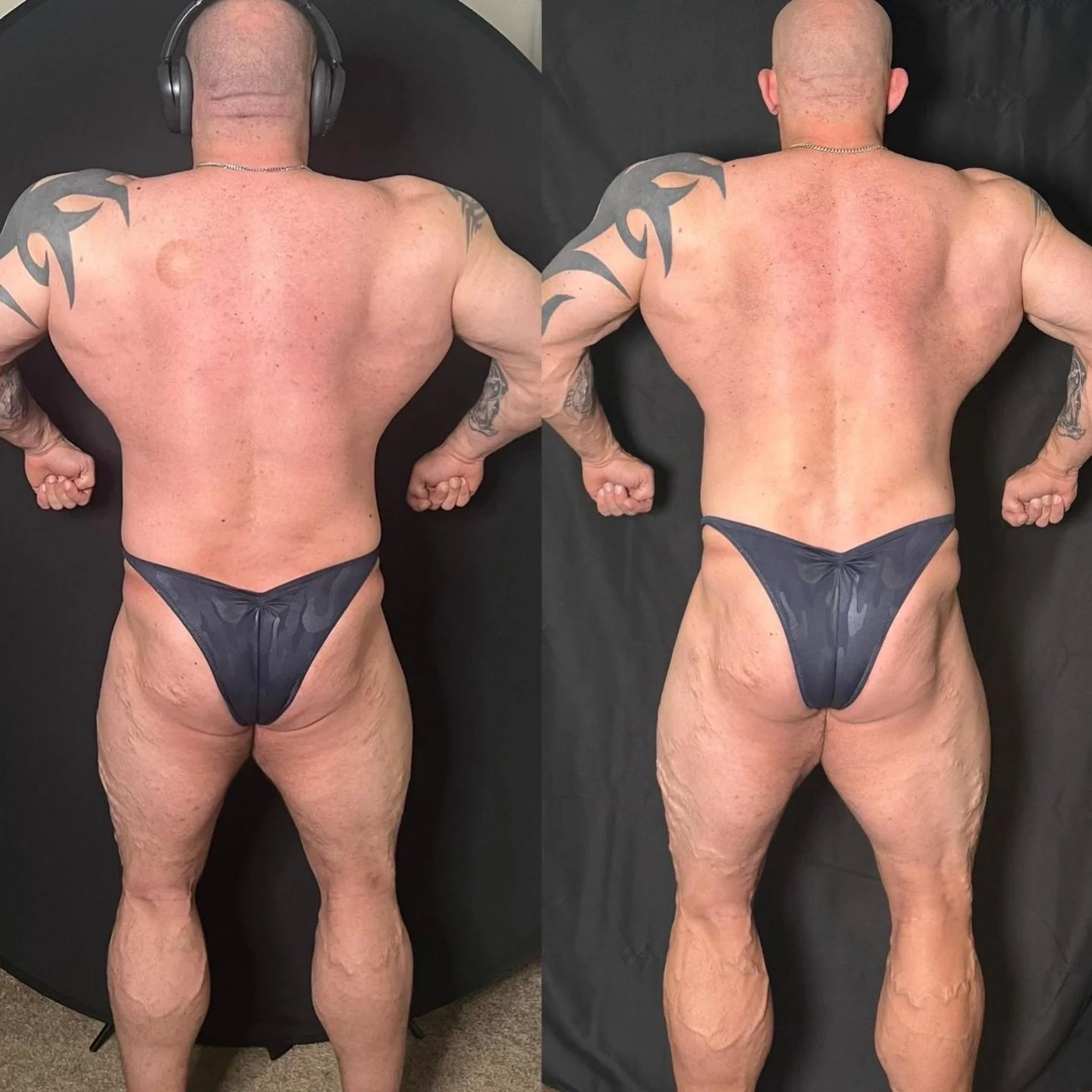 @sylva_strong looking a lot more balanced since May!

The crazy part is he&rsquo;s actually -30# on the right 😱

We have been in a health phase since July 31st and are pretty much ready to hit the gas! 

He&rsquo;s kept off all the weight lost throu