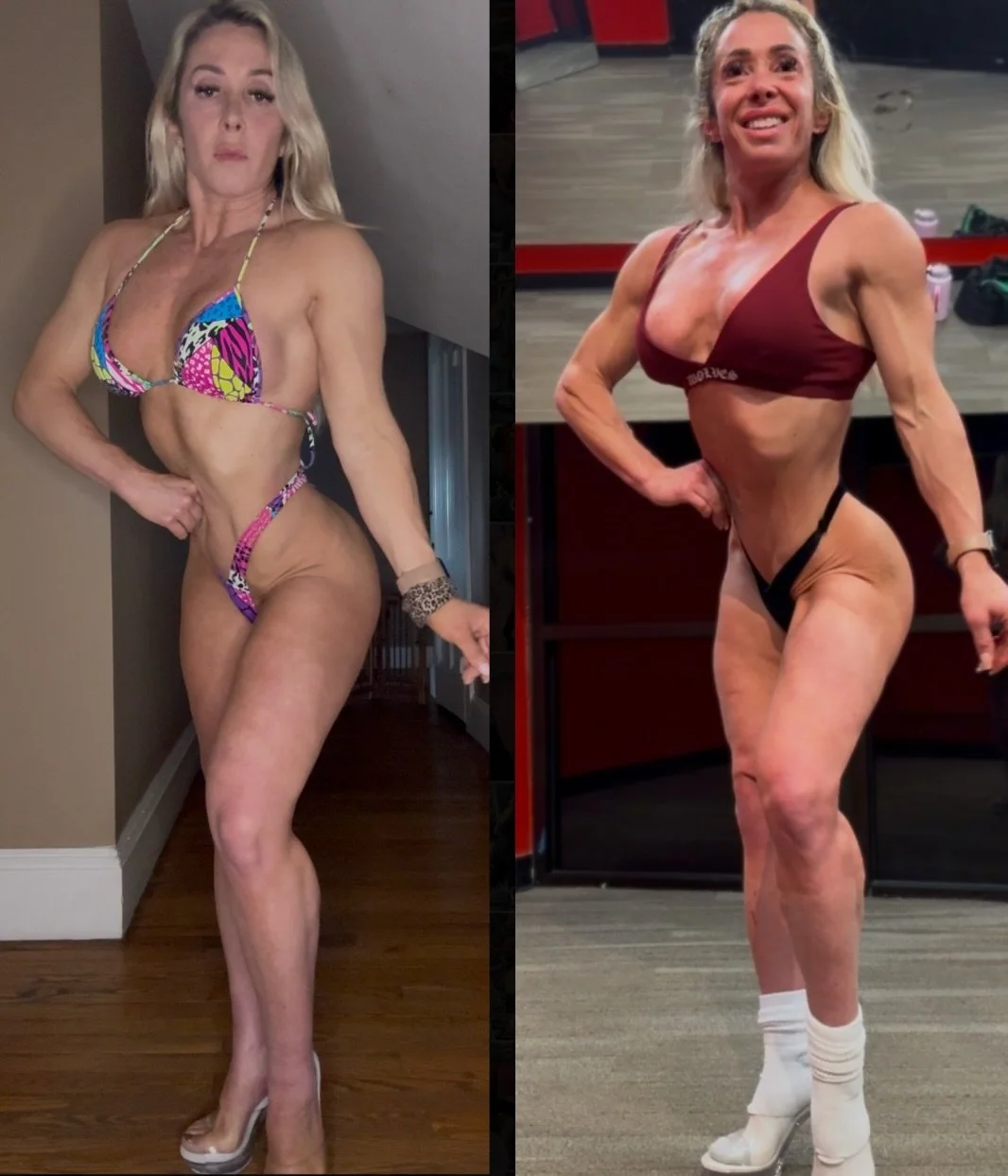 Off season looks a little different this time around.

Left was last off season right as I was starting prep. Current is mid off season with another 3.5-4 months left to grow.

What I&rsquo;ve done different this year : 

&bull;I&rsquo;ve nailed foll