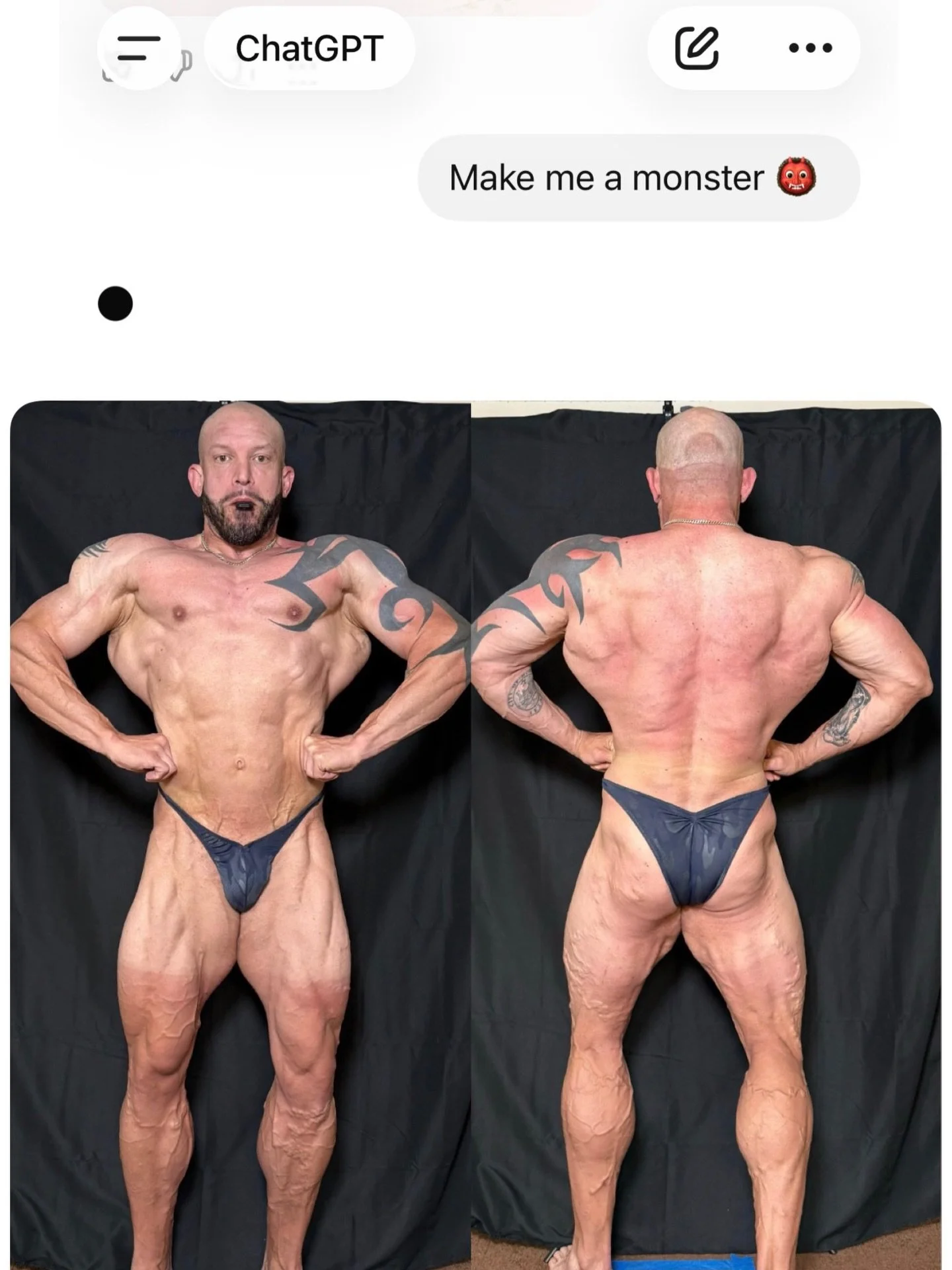 I&rsquo;d say chat was  pretty accurate 😈

@sylva_strong 7.5 weeks to skin the cat!

@ultraflex_gym_saugus