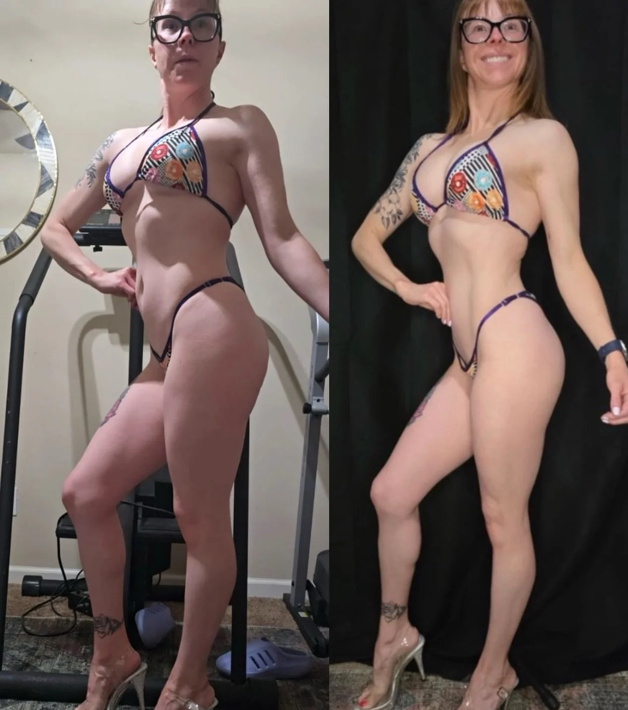 A very different body from last June to current for @kittyrowe !

From getting her metabolism firing, through a gut protocol, to a wedding prep and now reverse diet for growth .

What stands out about Catherine is her ability to receive feedback and 