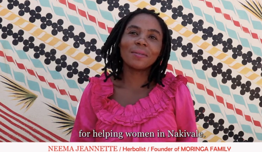 The fantastic Neema Jeanette empowers women through the cultivation of Moringa in Nakivale!