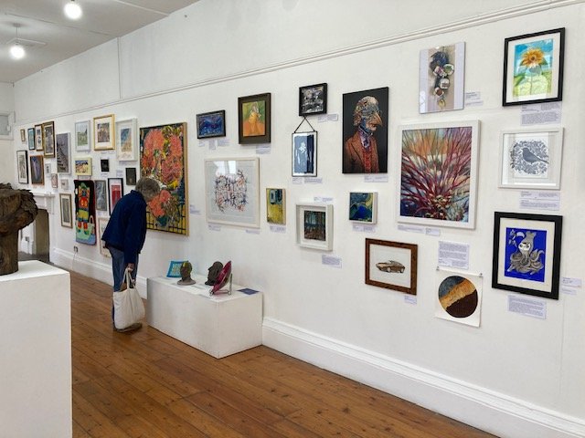 Stroud Art Cooperative exhibition at Lansdown Gallery, by Clare Hines