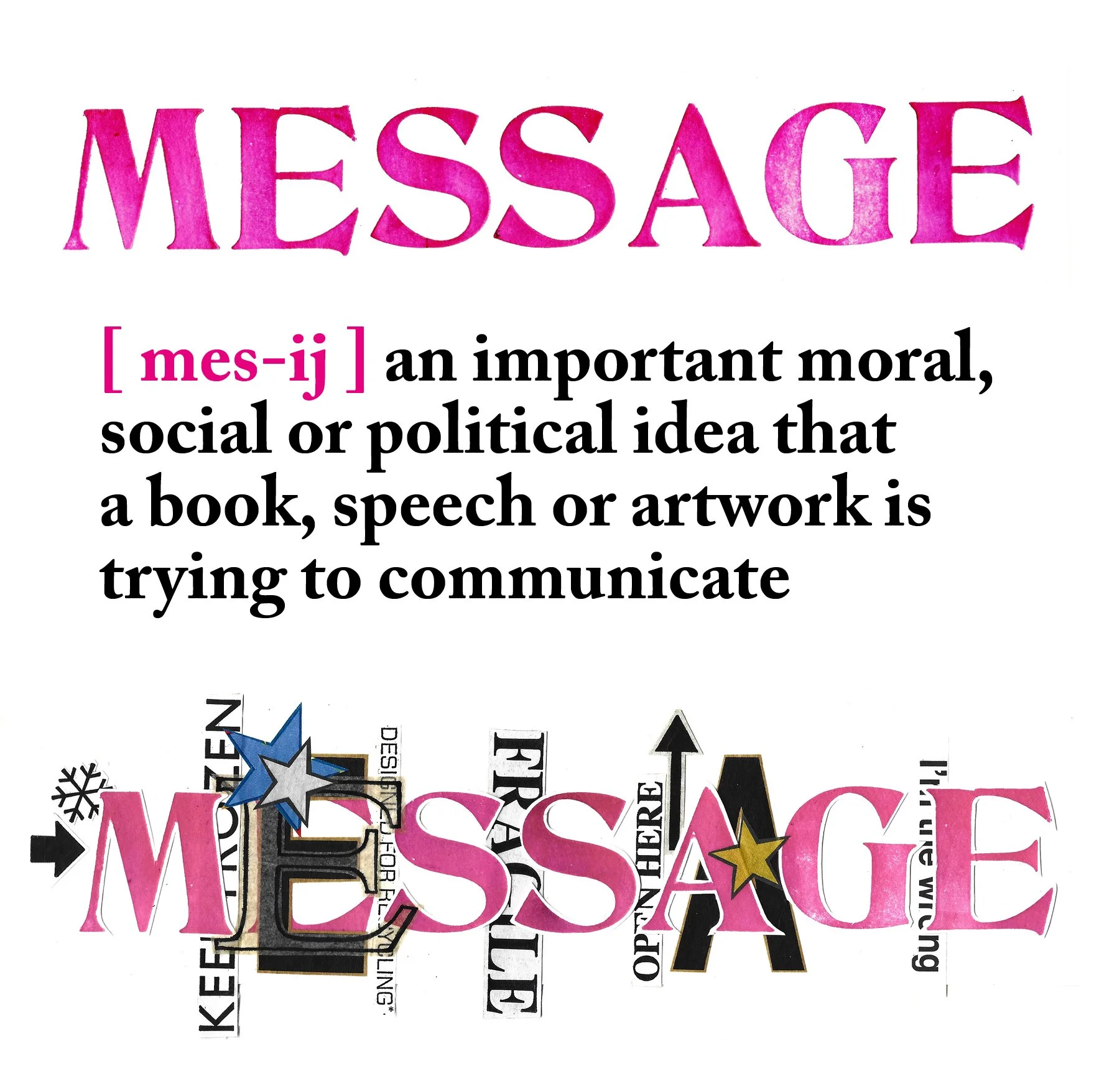 Rooksmoor Press presents : Message