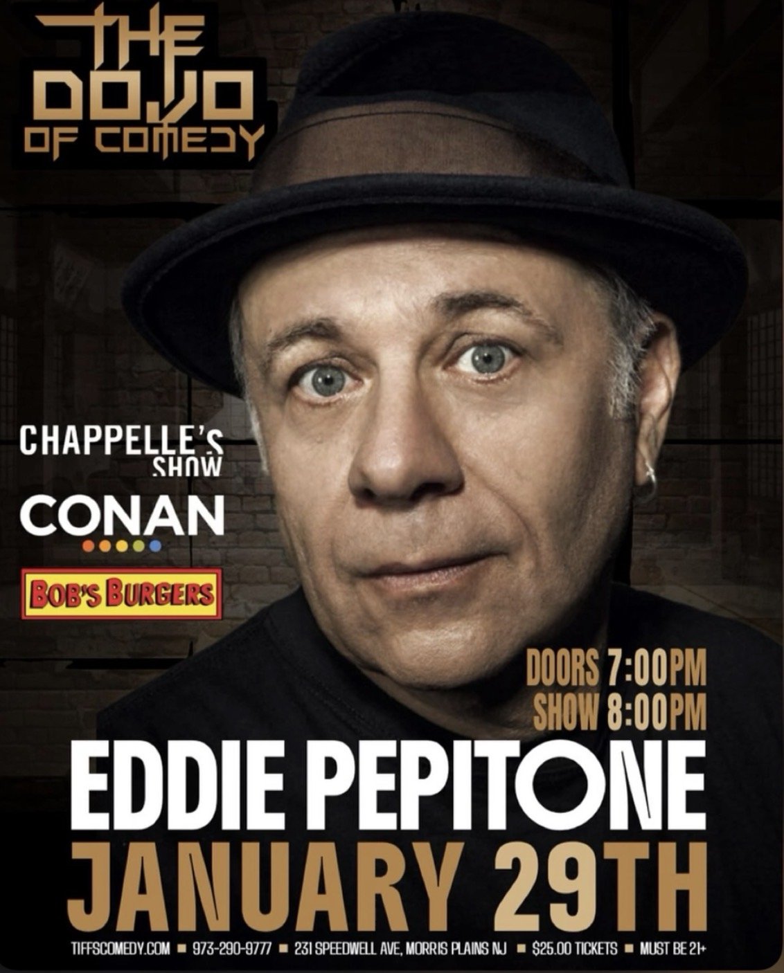 Featuring for Eddie Pepitone - Dojo of Comedy