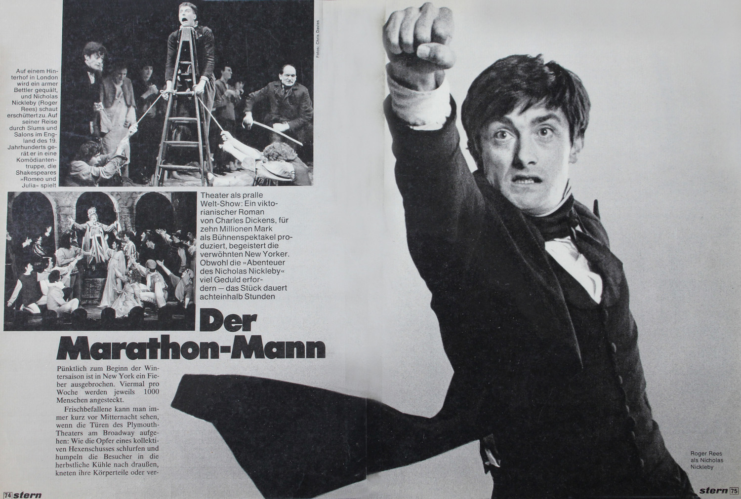 Nicholas Nickleby at the RSC, 1980