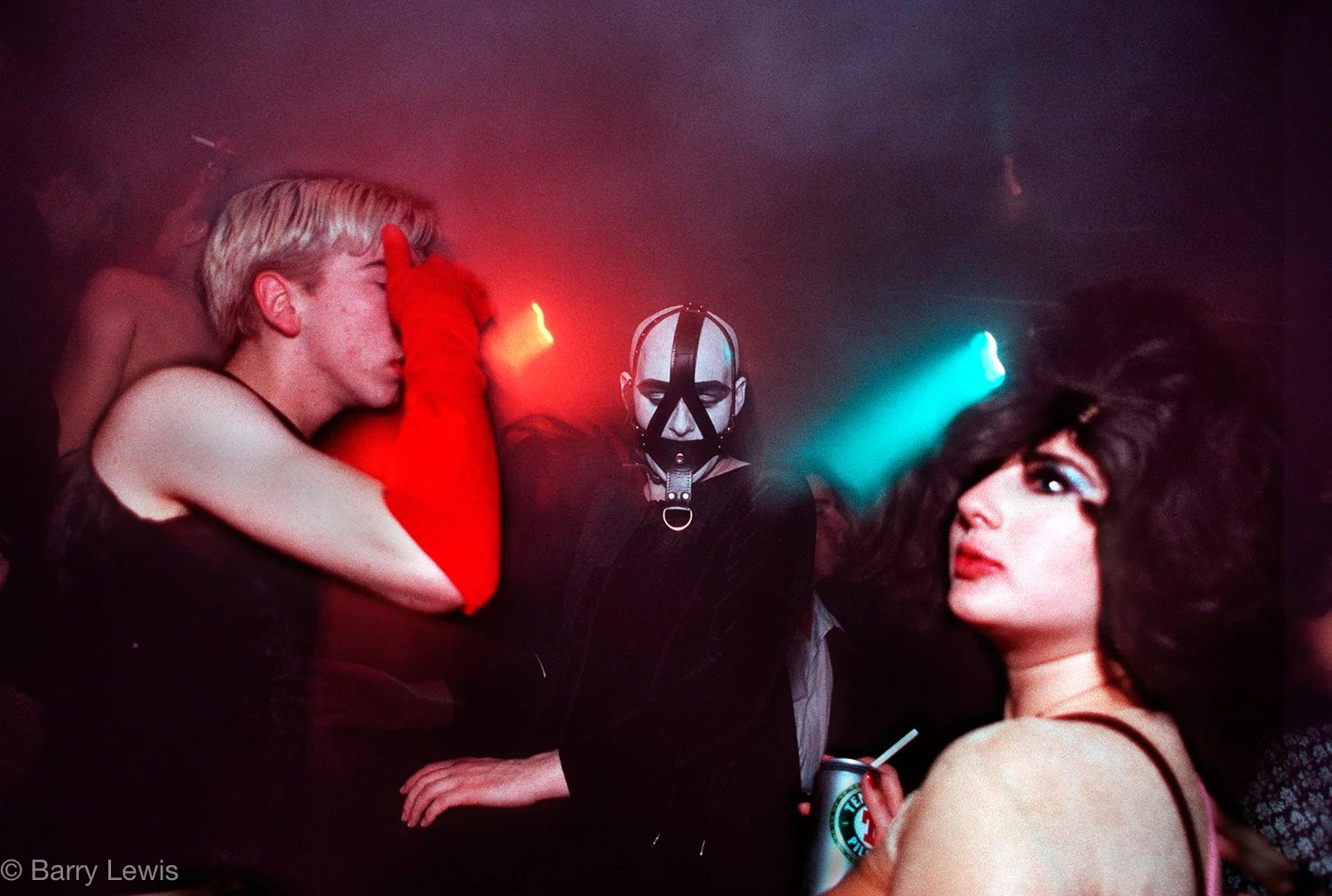 Kinky Galinky's Halloween night at the Cafe de Paris club, Soho London. 1990