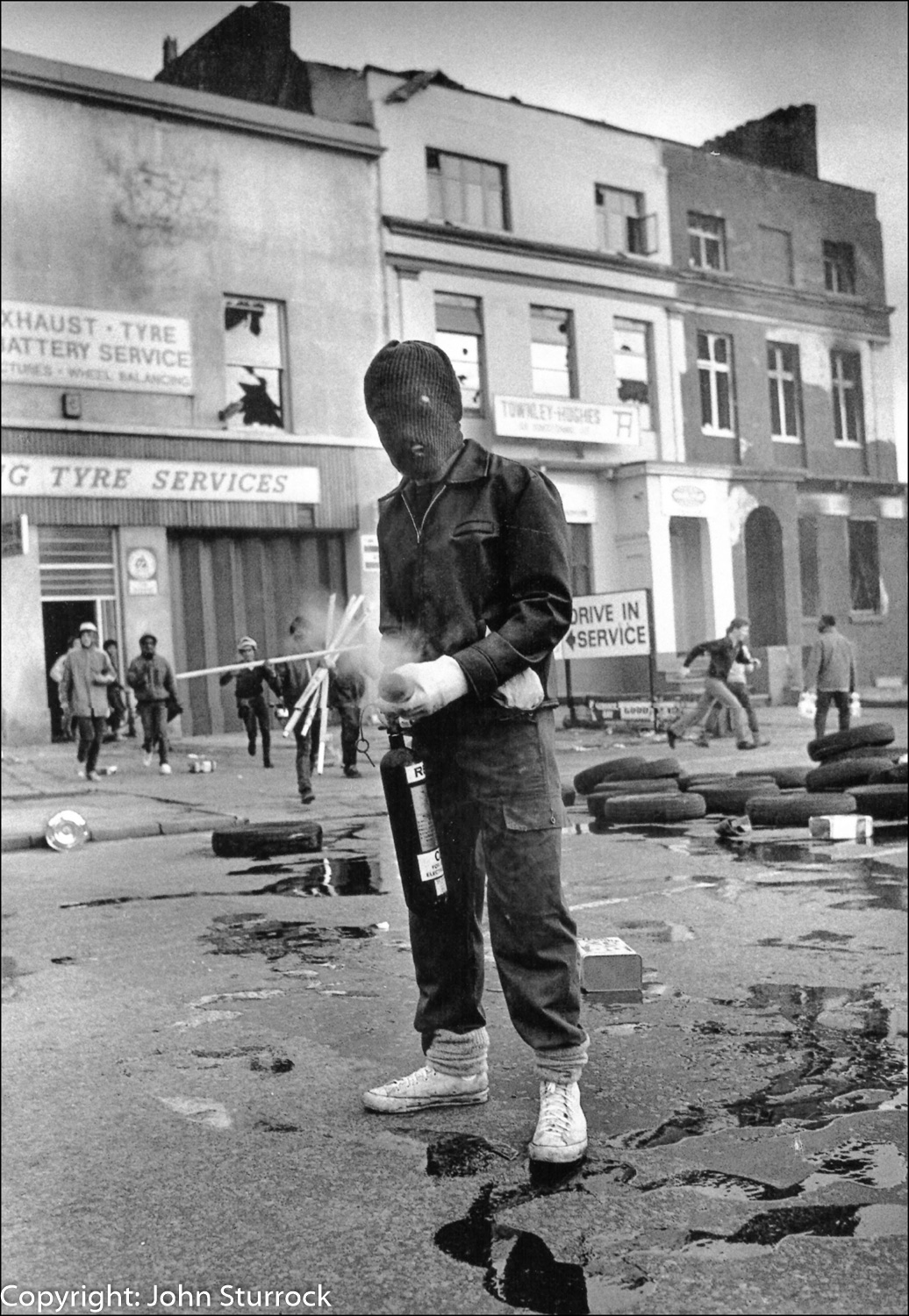  Toxteth Riot, Liverpool, 1981 