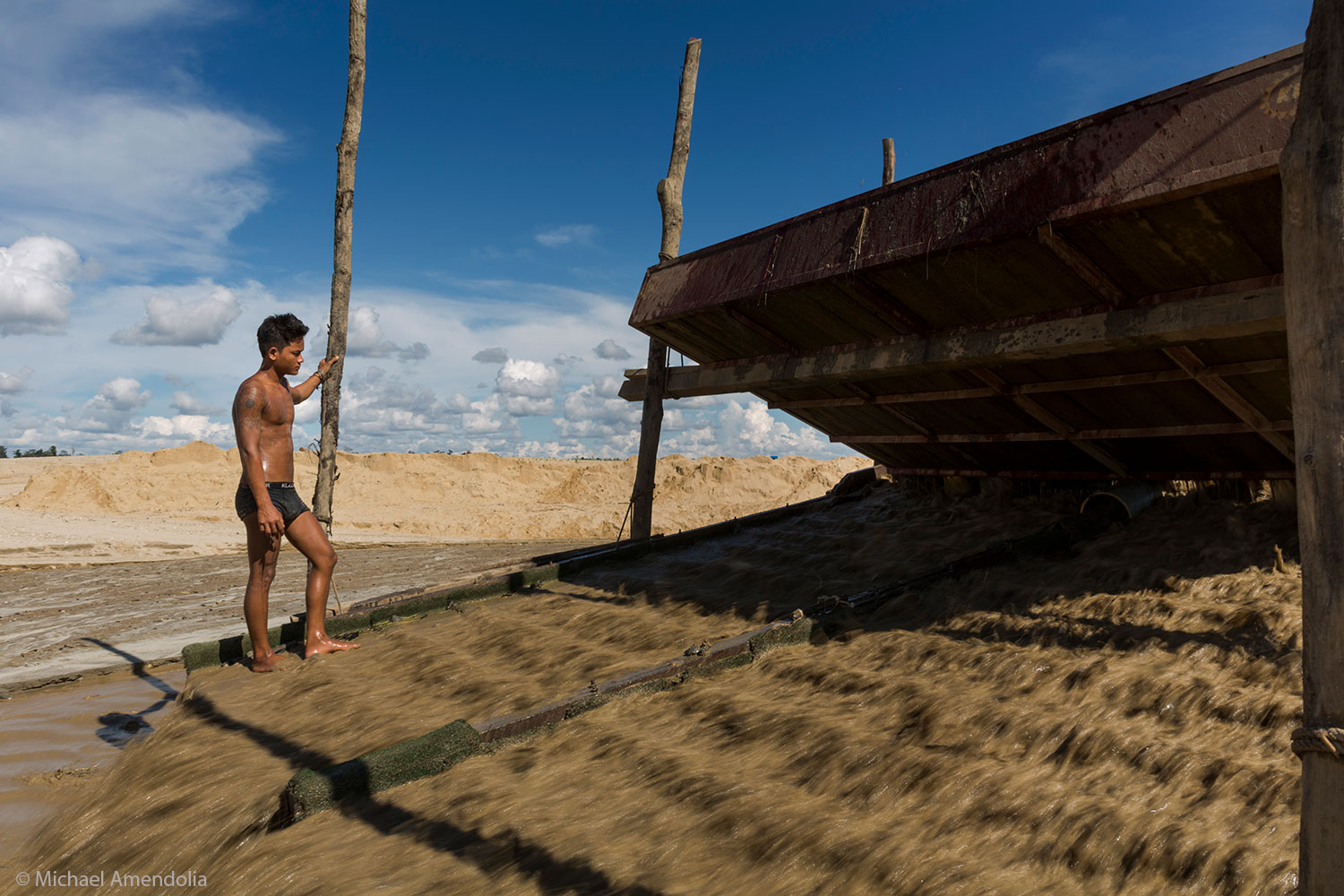 Gold Mine North Eastern Myanmar