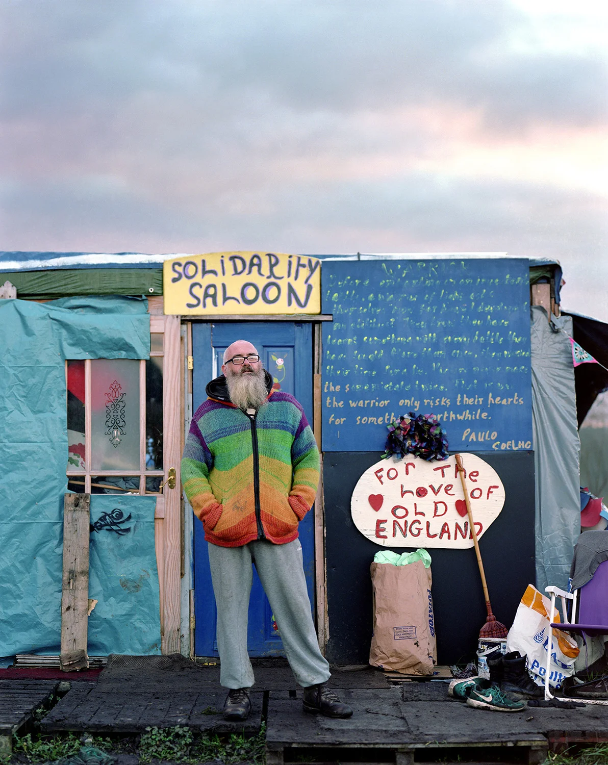 Anti Fracking Movement at Kirby Misperton, North Yorkshire.