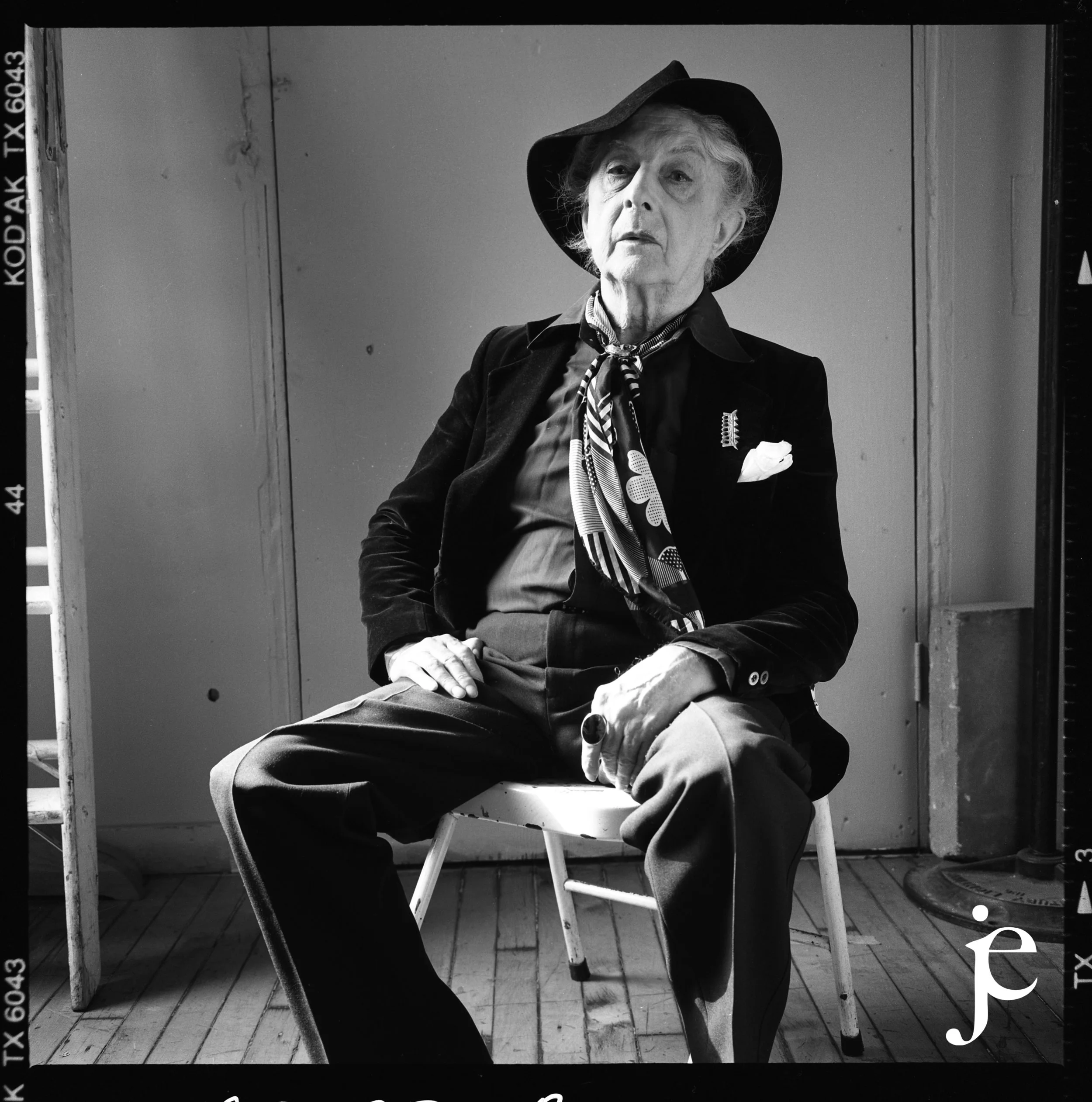 Writer and raconteur Quentin Crisp, 1993