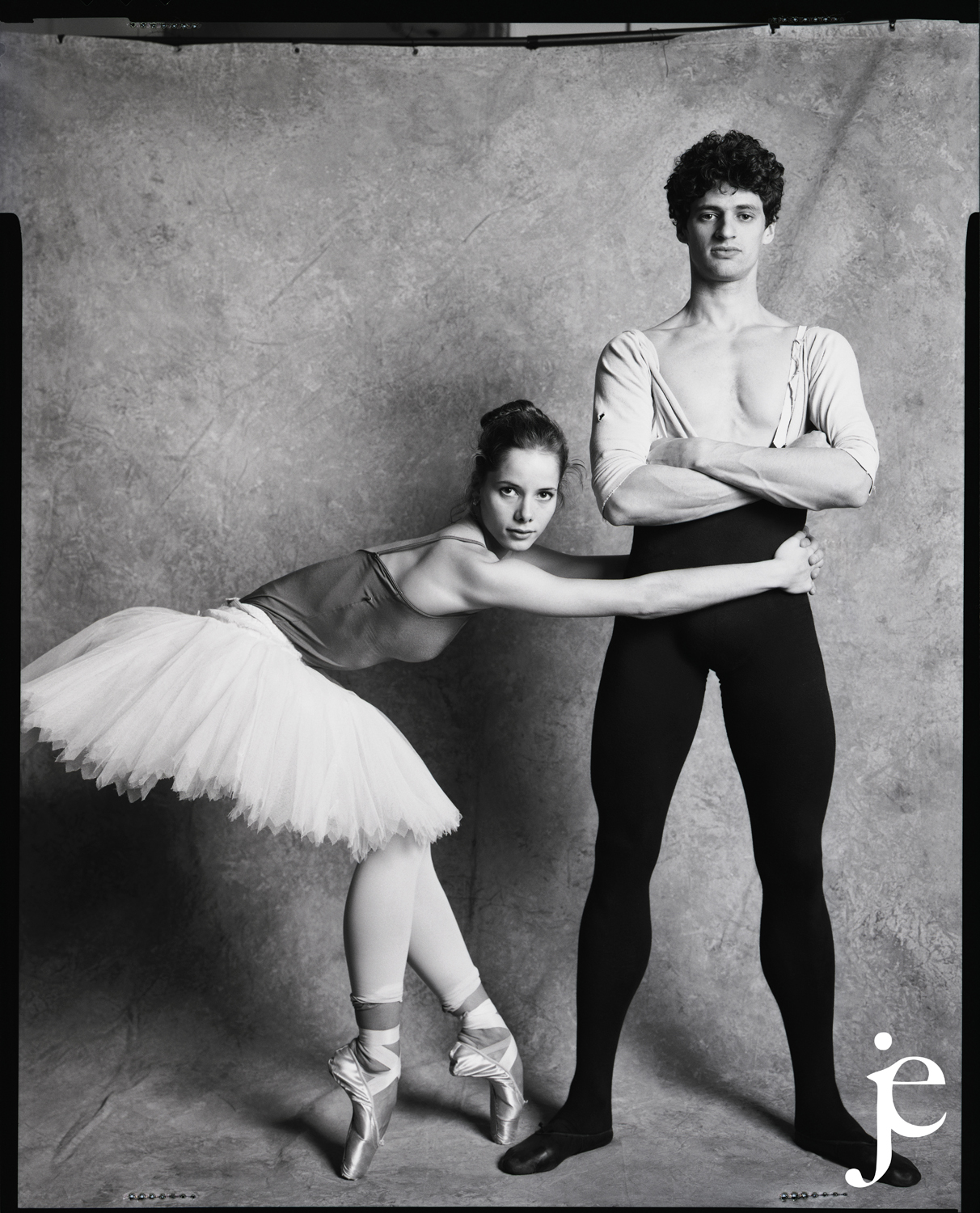 Ballet Dancers Darcey Bussel and Jonathan Cope at the Royal Opera House, London 1993