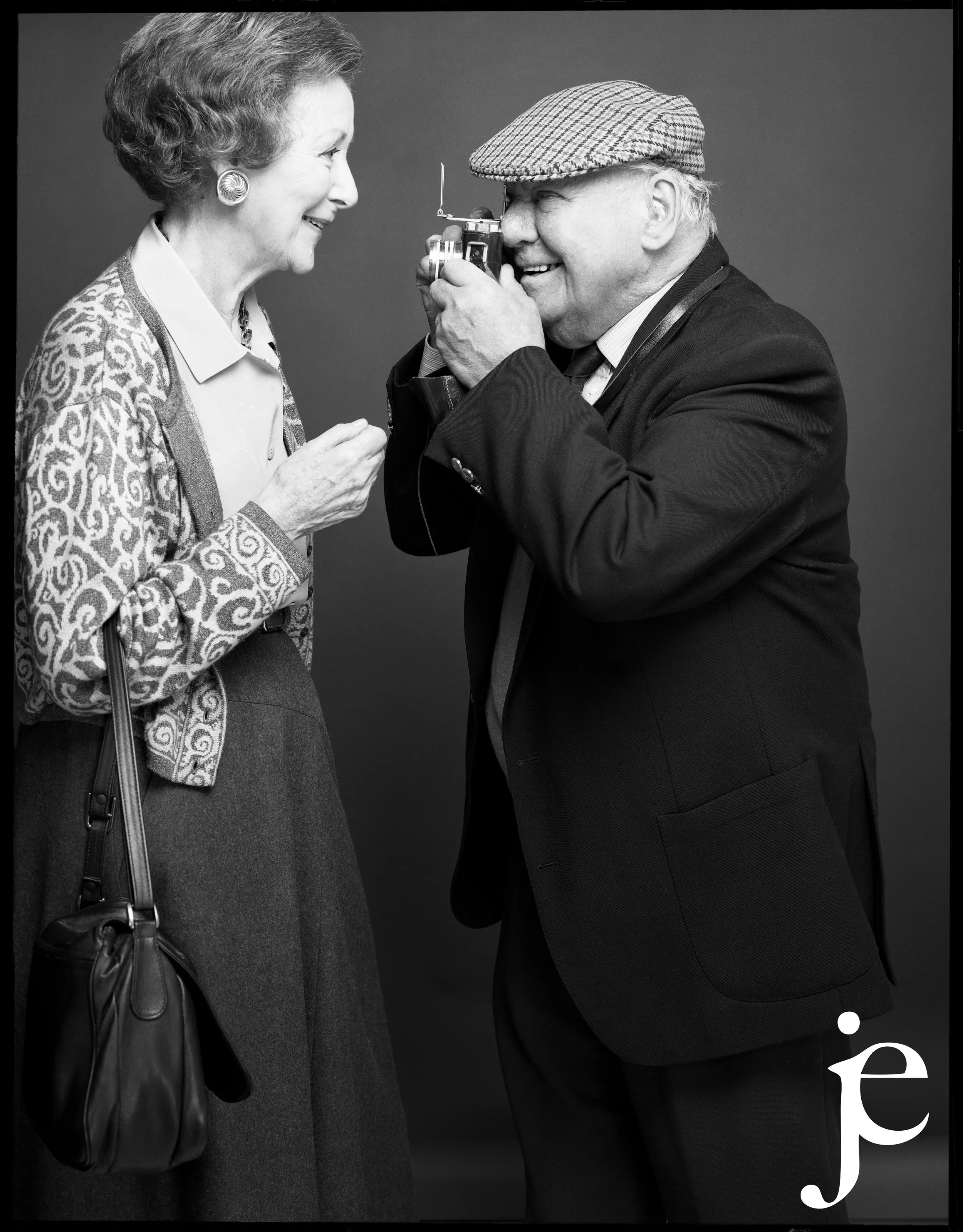 Bert Hardy and Anne Scott-James, London, 1993