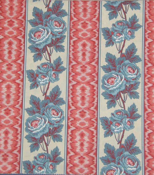 ROMANY STRIPE RED BLUE