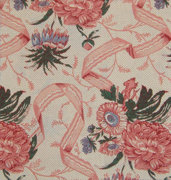 TAVISTOCK LINEN PINK GREEN BLUE LN461-8 rep 61cm wid 123cm.JPG