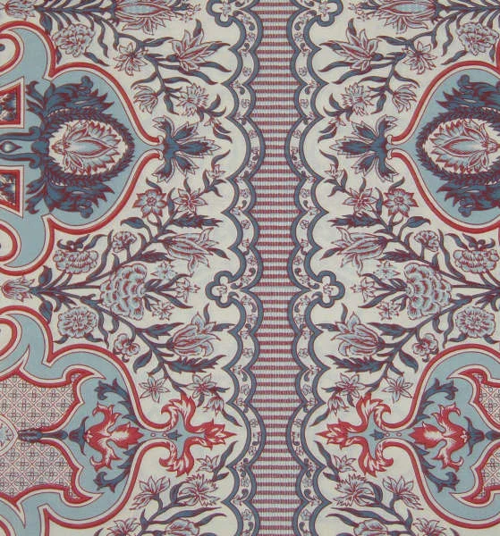 TIVOLI TURQUOISE RED AV472-3 rep 42cm wid 122cm.JPG