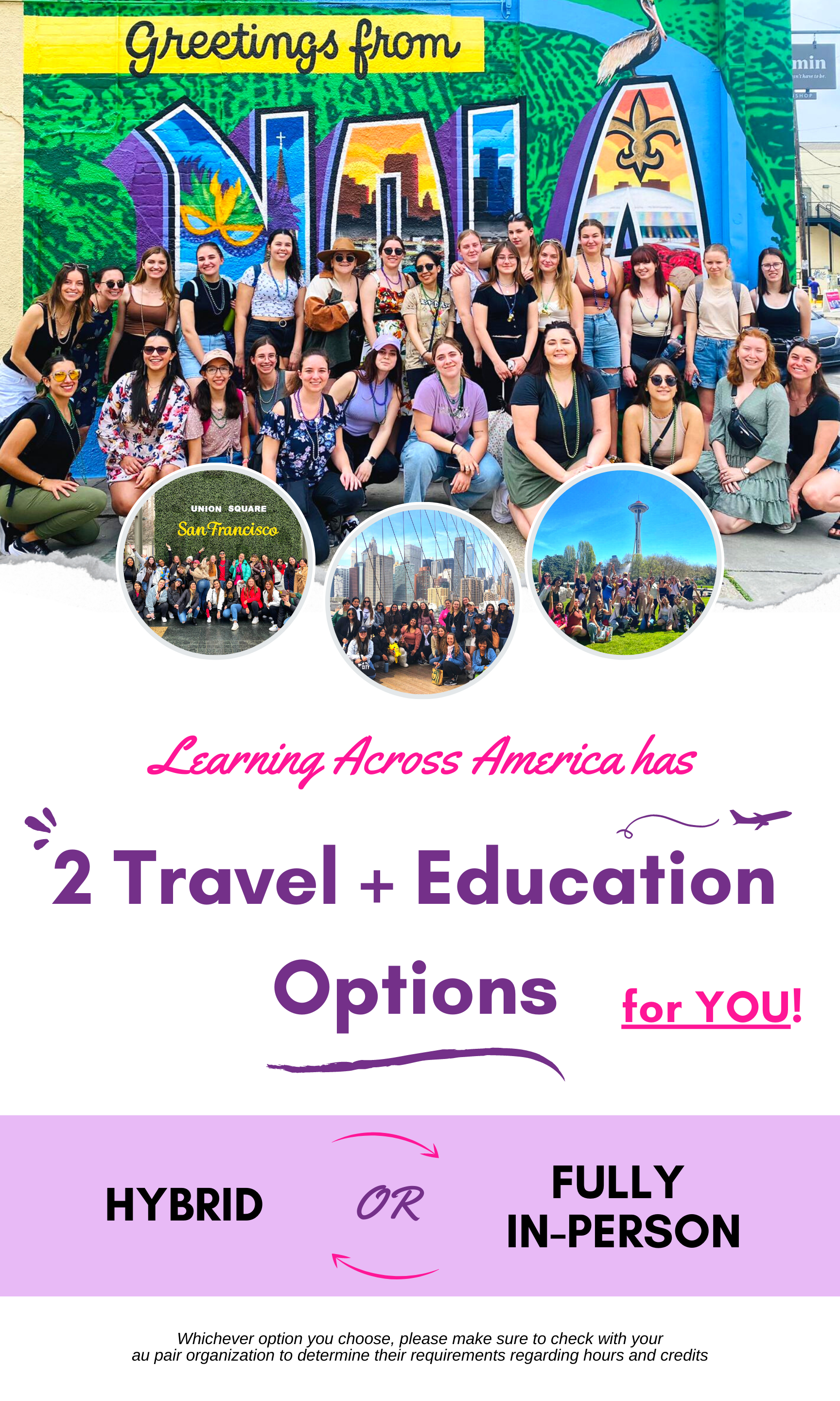 Learning Across America : Travel + Education for Au Pairs