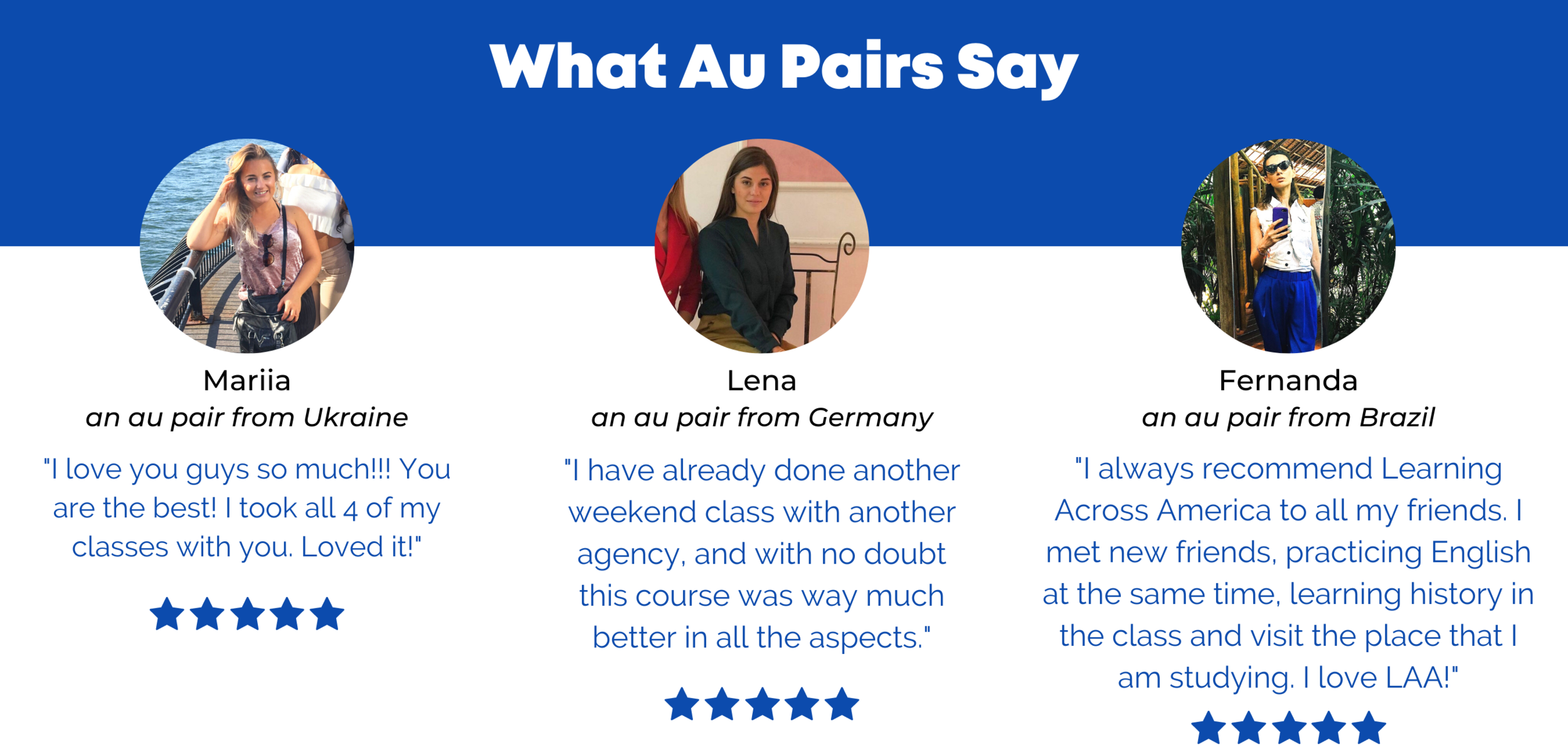 Au Pair Classes